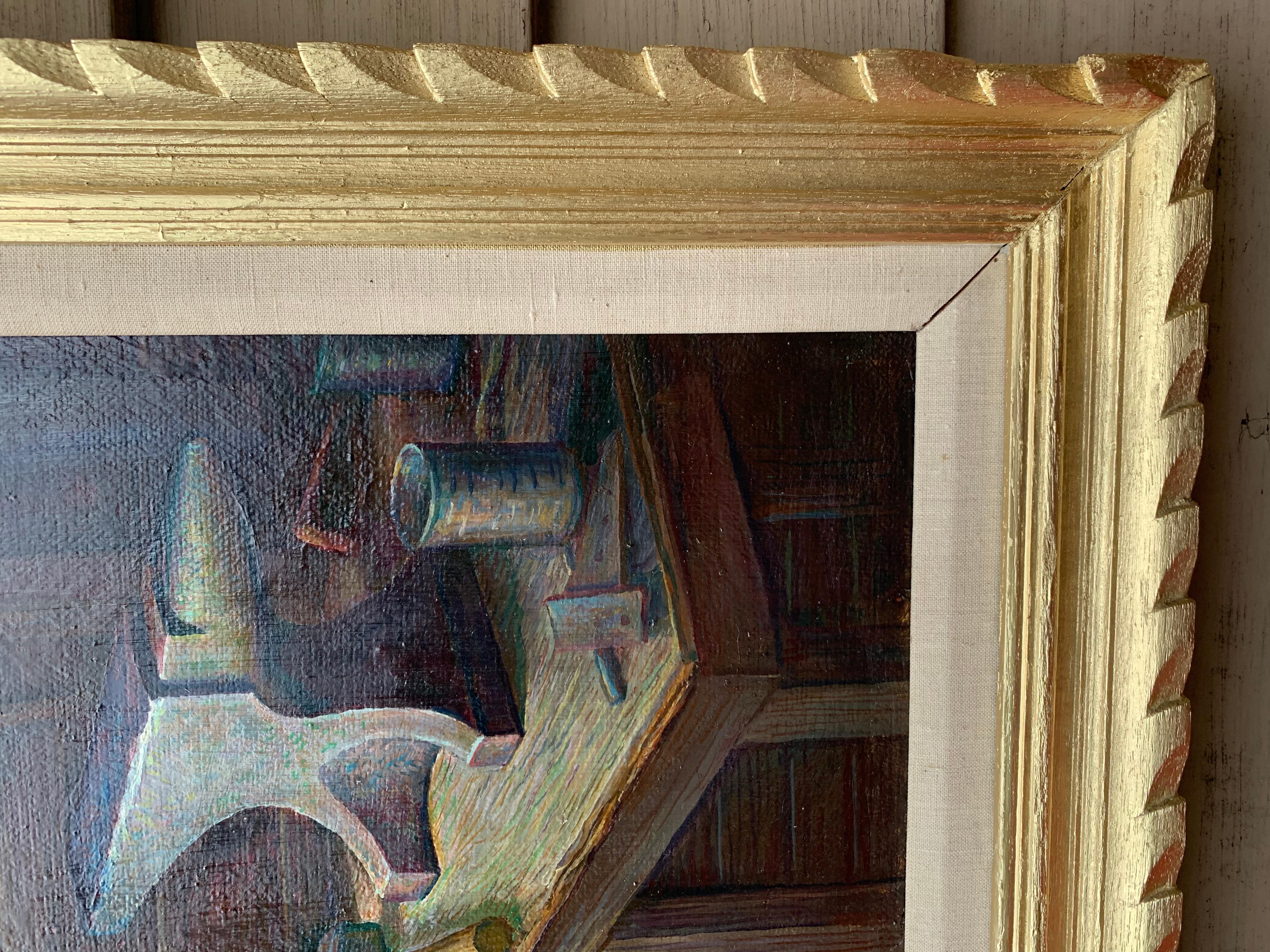 HARVEY K. FULLER (AMERICAN, 1918 - 2017) Oil on masonite, Landscape, framed 5
