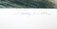 Red Rock, Signed Etching by Harvey Kidder