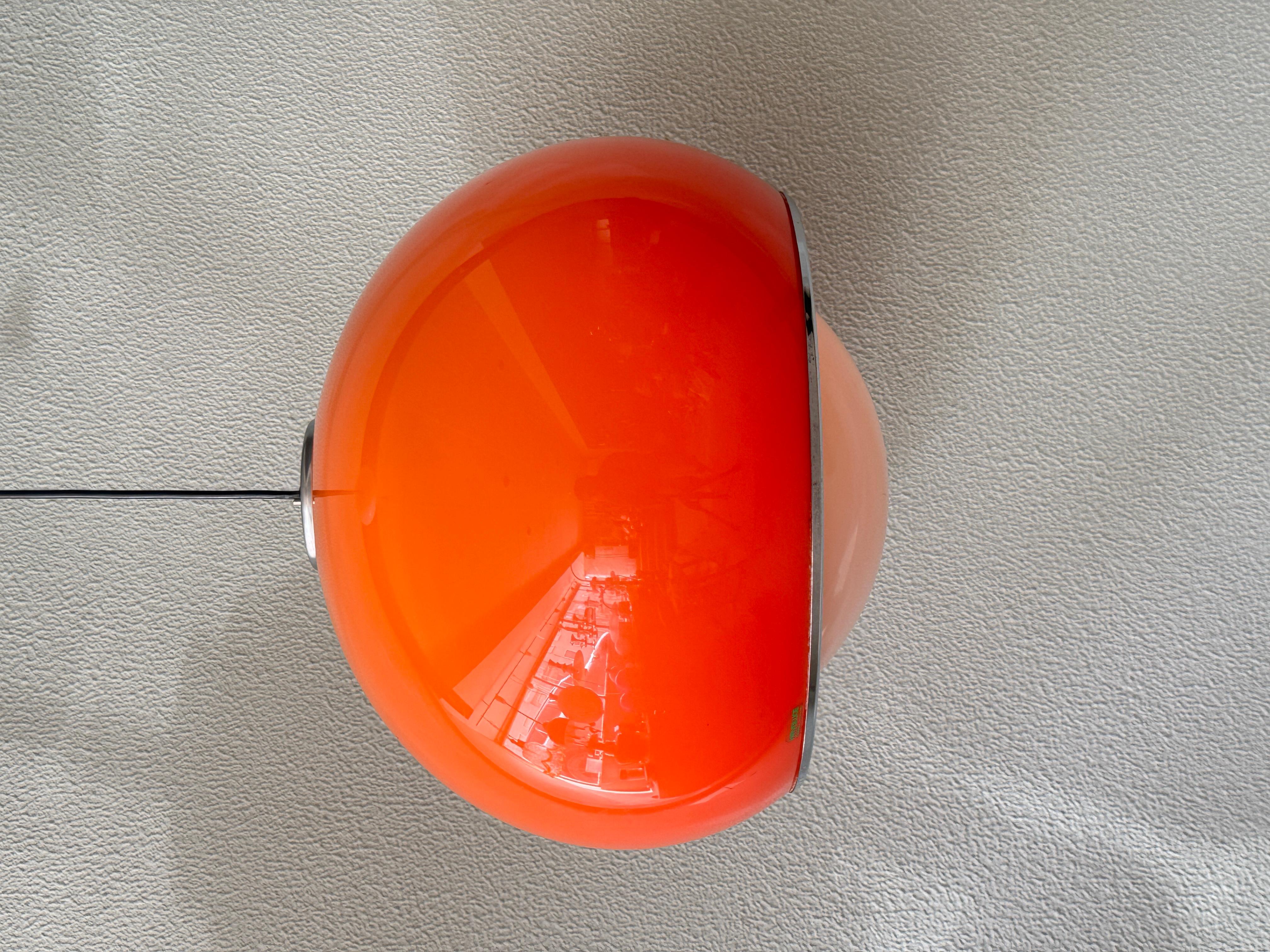 Harvey Luce by iGuzzini “Bud Grande” Ceiling Lamp, Italy, 1970s For Sale 1