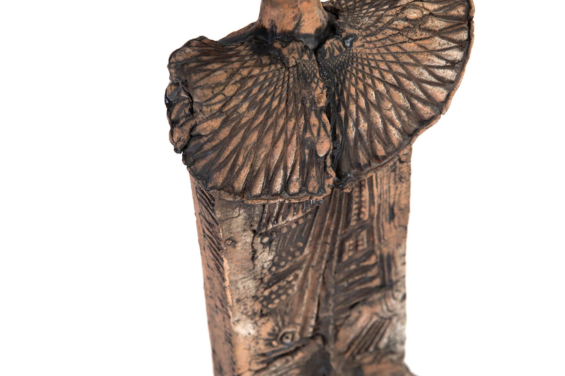 Late 20th Century Harvey Mueller Midcentury Ceramic Sculpture