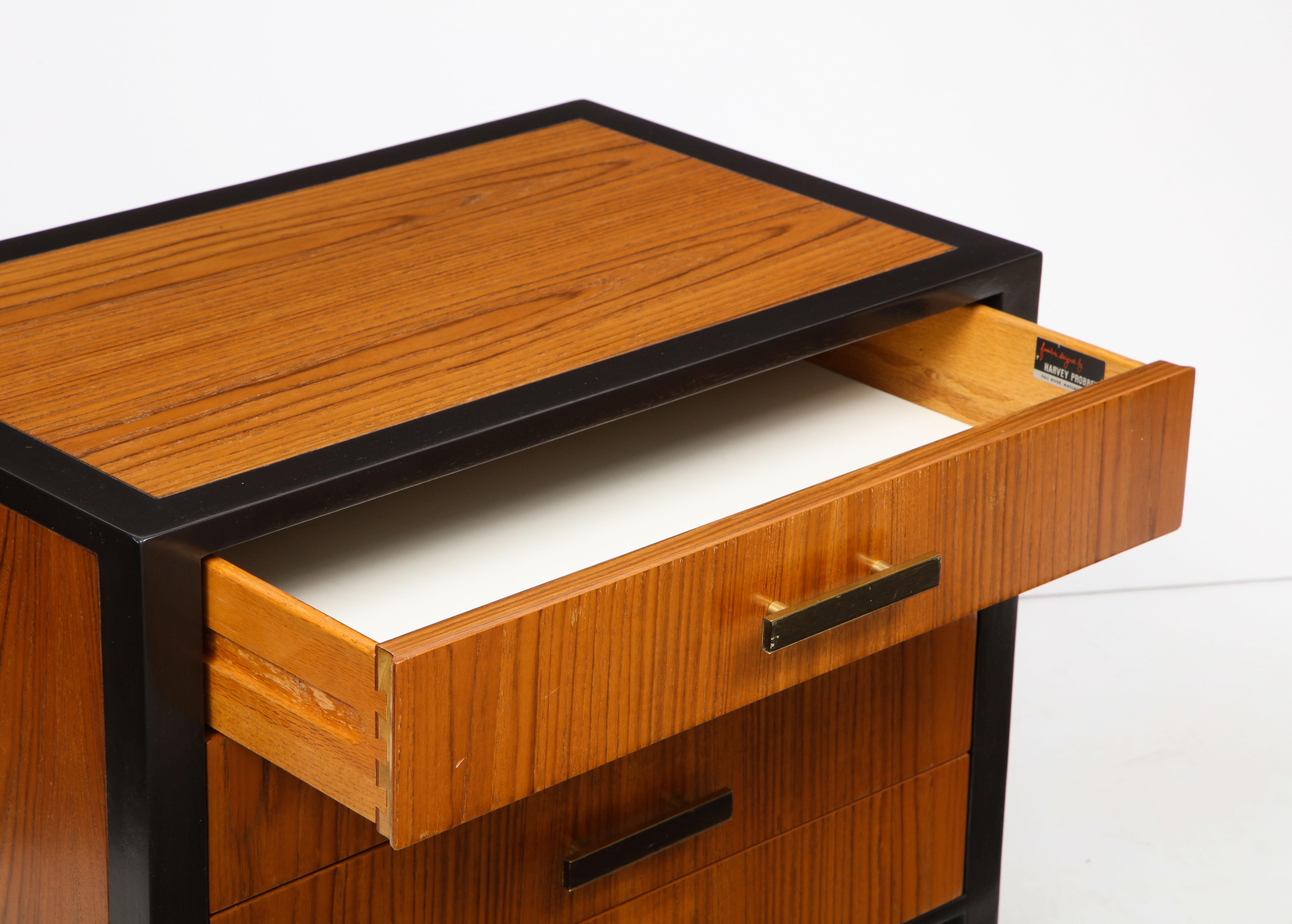 Harvey Probber 4-Drawer Nightstands 3