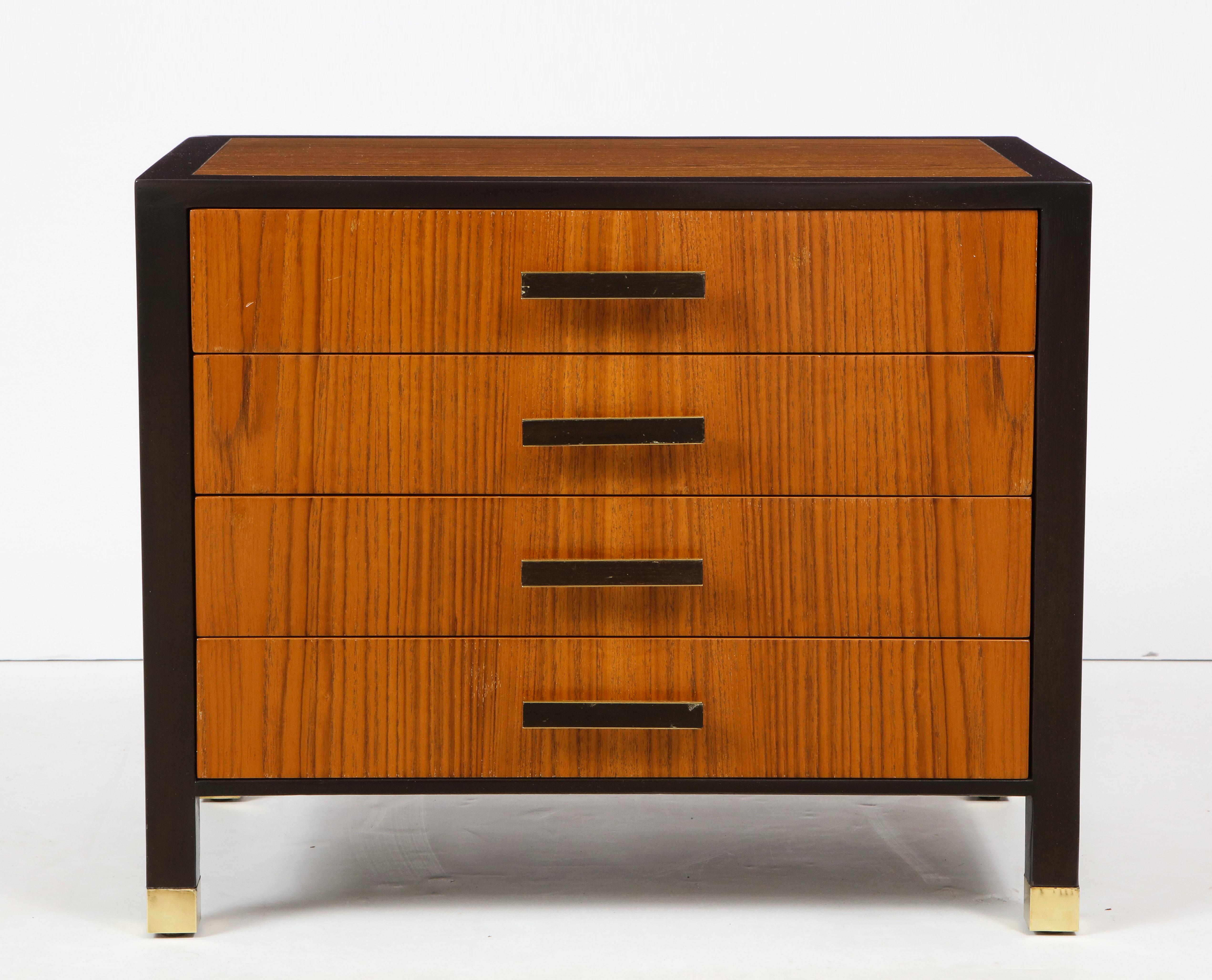 Mid-Century Modern Harvey Probber 4-Drawer Nightstands For Sale