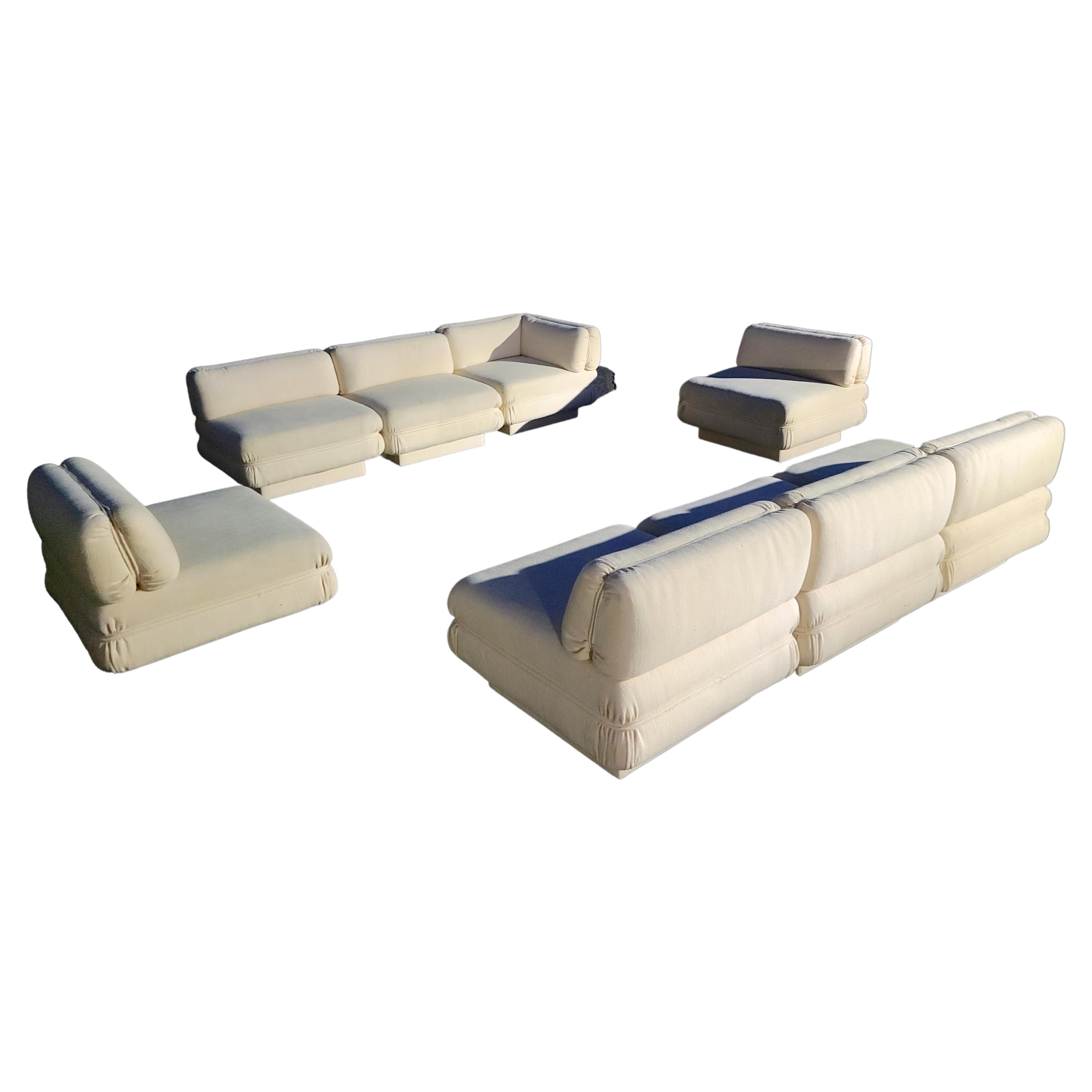 Harvey Probber 8 Piece Cubo Sectional Sofa 9