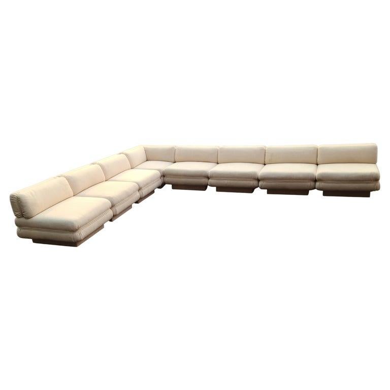 Harvey Probber 8 Piece Sectional Sofa For Sale 8