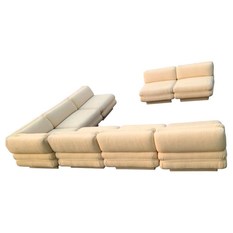 Harvey Probber 8 Piece Sectional Sofa For Sale 3