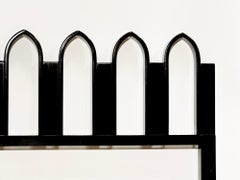 Harvey Probber “Arch” King Size Walnut Headboard, 1950