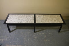Harvey Probber Asian Style Coffee Table With Terrazzo Inlays