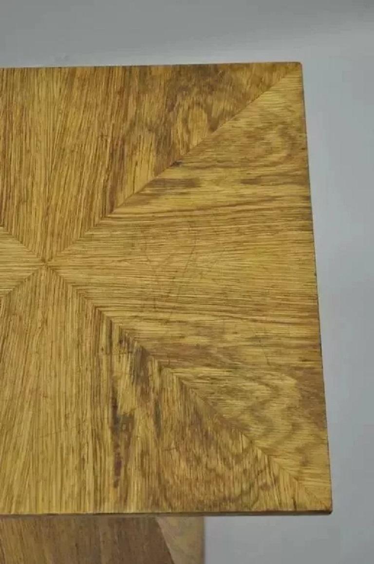 Harvey Probber attr. Mid-Century Modern Wenge Wood Pyramid Occasional Side Table 3