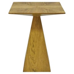 Harvey Probber attr. Mid-Century Modern Wenge Wood Pyramid Occasional Side Table