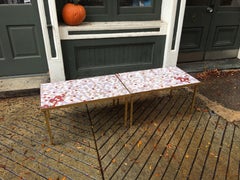 Harvey Probber Style Tile Top Tables