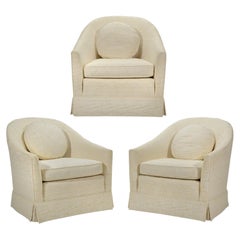 Harvey Probber Barrel Back Lounge Chairs