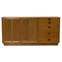 Harvey Probber Bleached Mahogany Credenza 