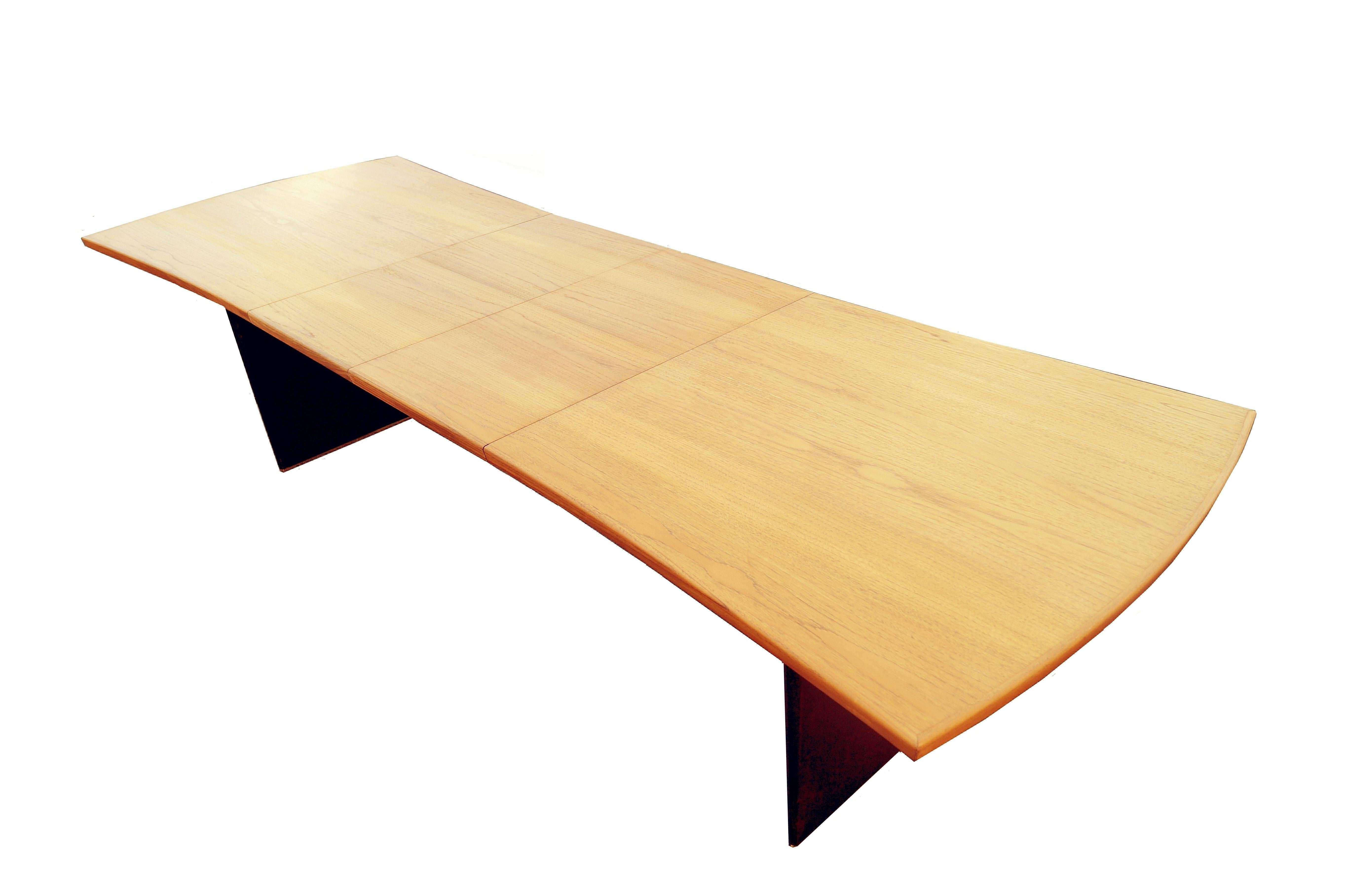 Mid-20th Century Harvey Probber Bow Tie Dining Table with 2 Leaves