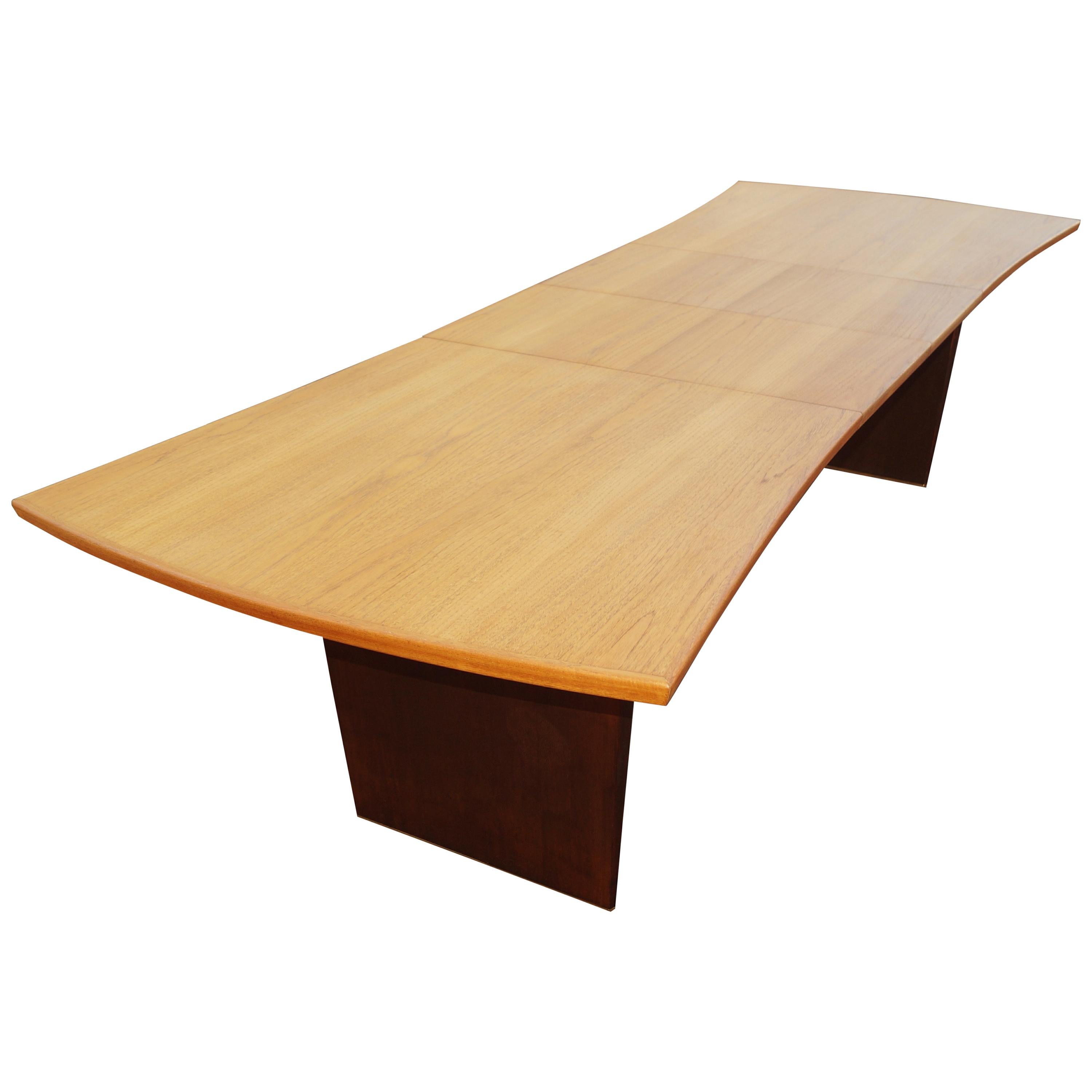 Harvey Probber Bow Tie Dining Table with 2 Leaves
