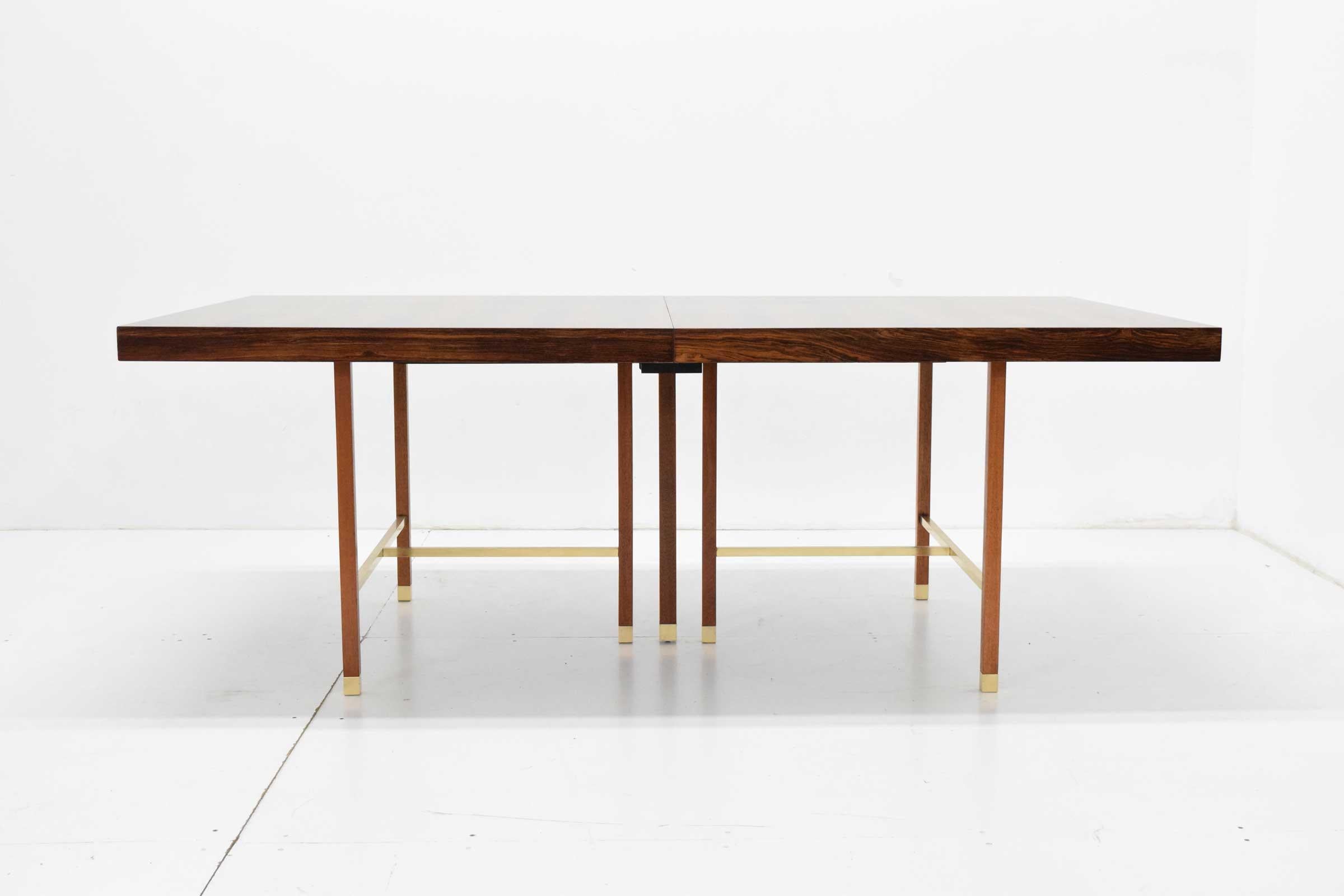 Harvey Probber Brazilian Rosewood Dining Table, 1950s 5