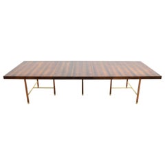 Harvey Probber Brazilian Rosewood Dining Table, 1950s