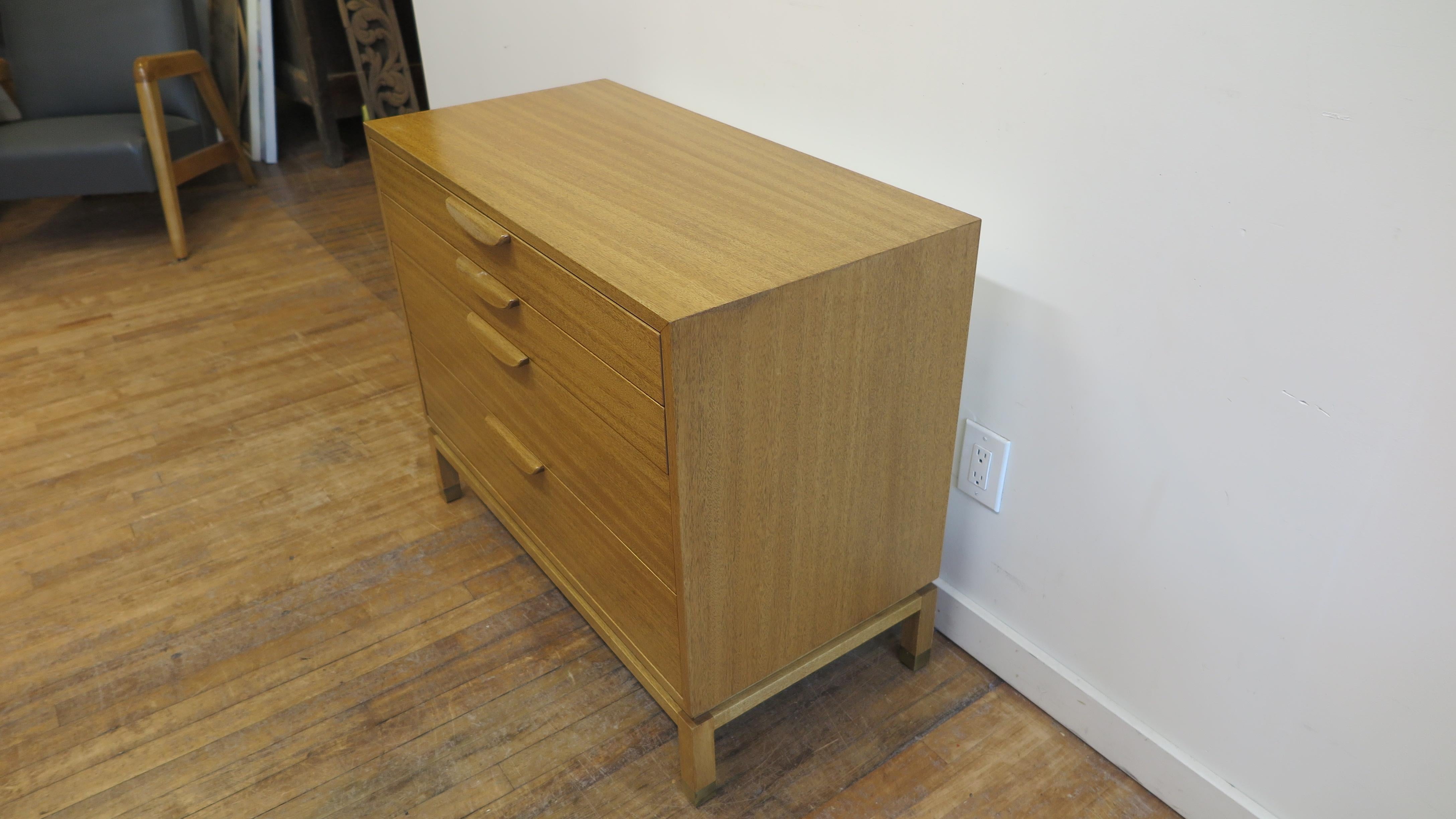 Bleached Harvey Probber Chest of Drawers For Sale