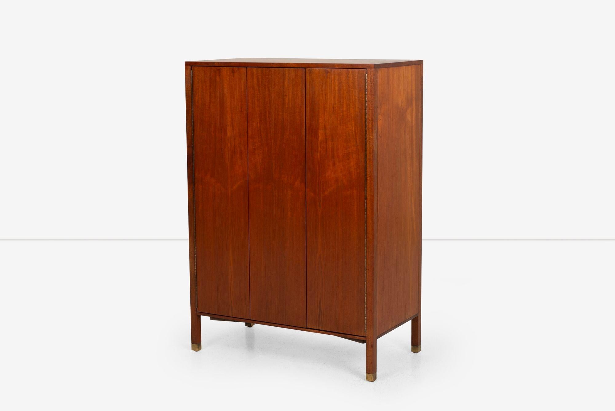 Harvey Probber Chest of Drawers / Tall Dresser 1965 In Good Condition For Sale In Chicago, IL