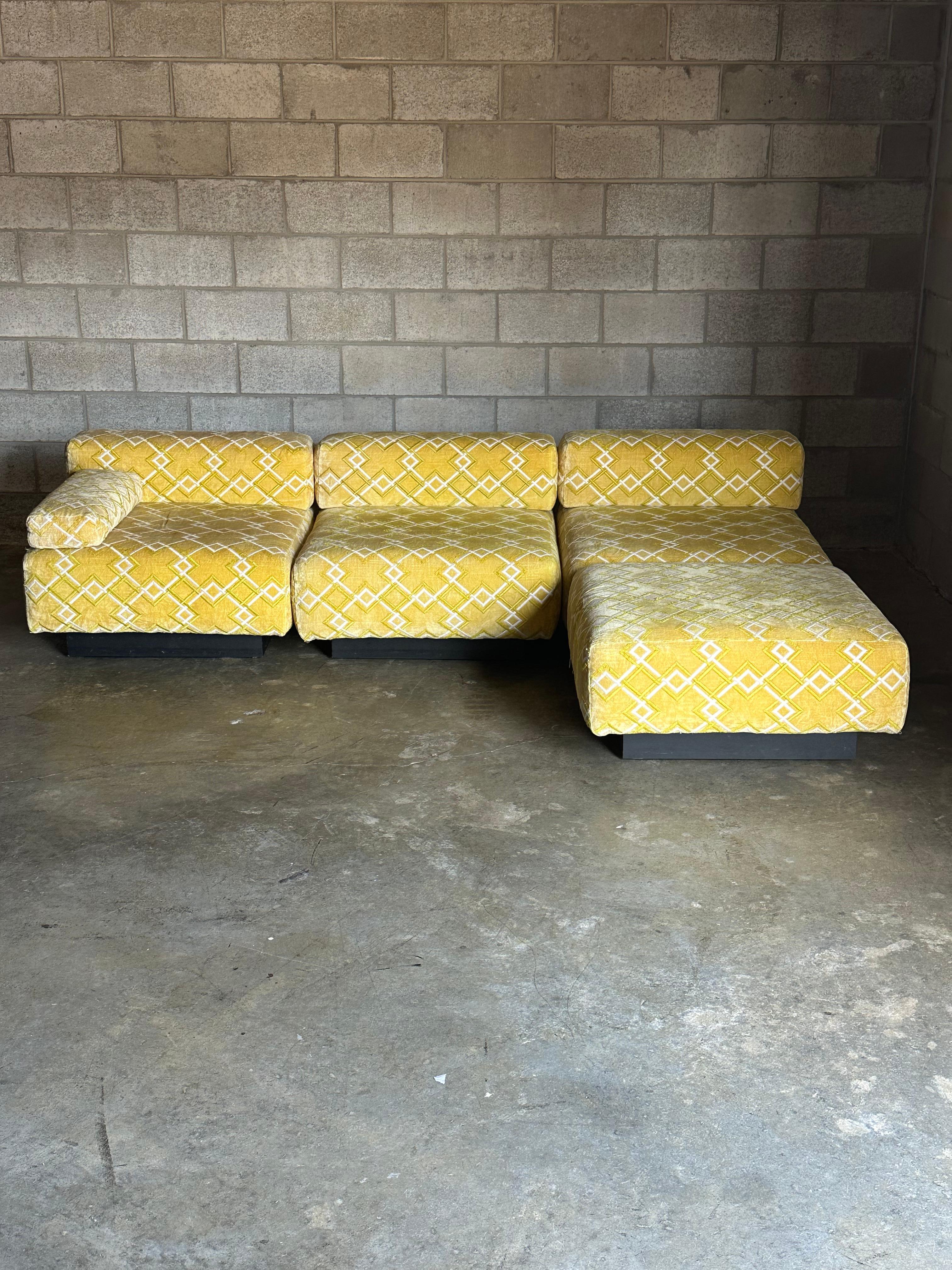 Harvey Probber “Cubo” Minimalist Sectional 3