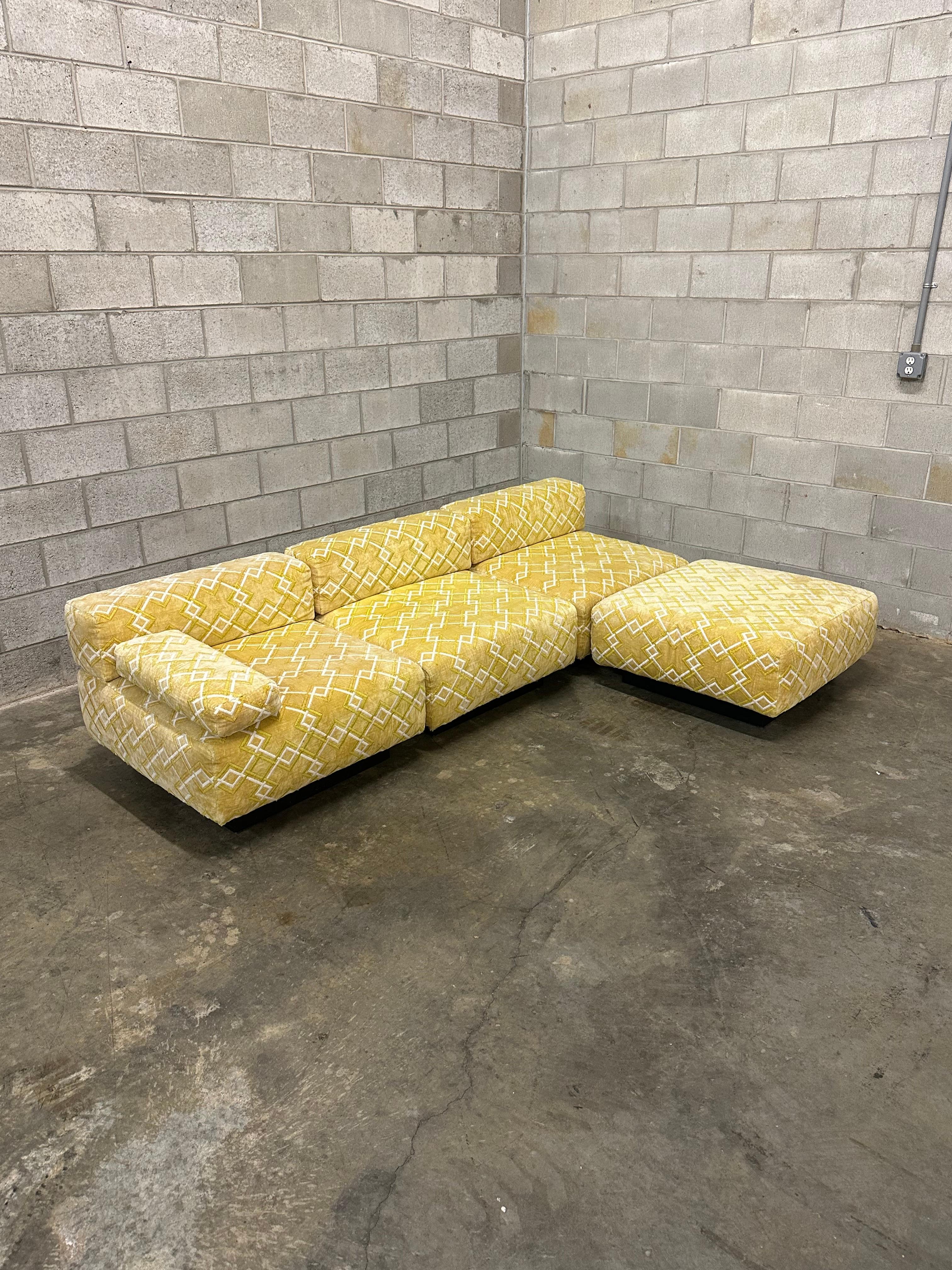 Harvey Probber “Cubo” Minimalist Sectional 6