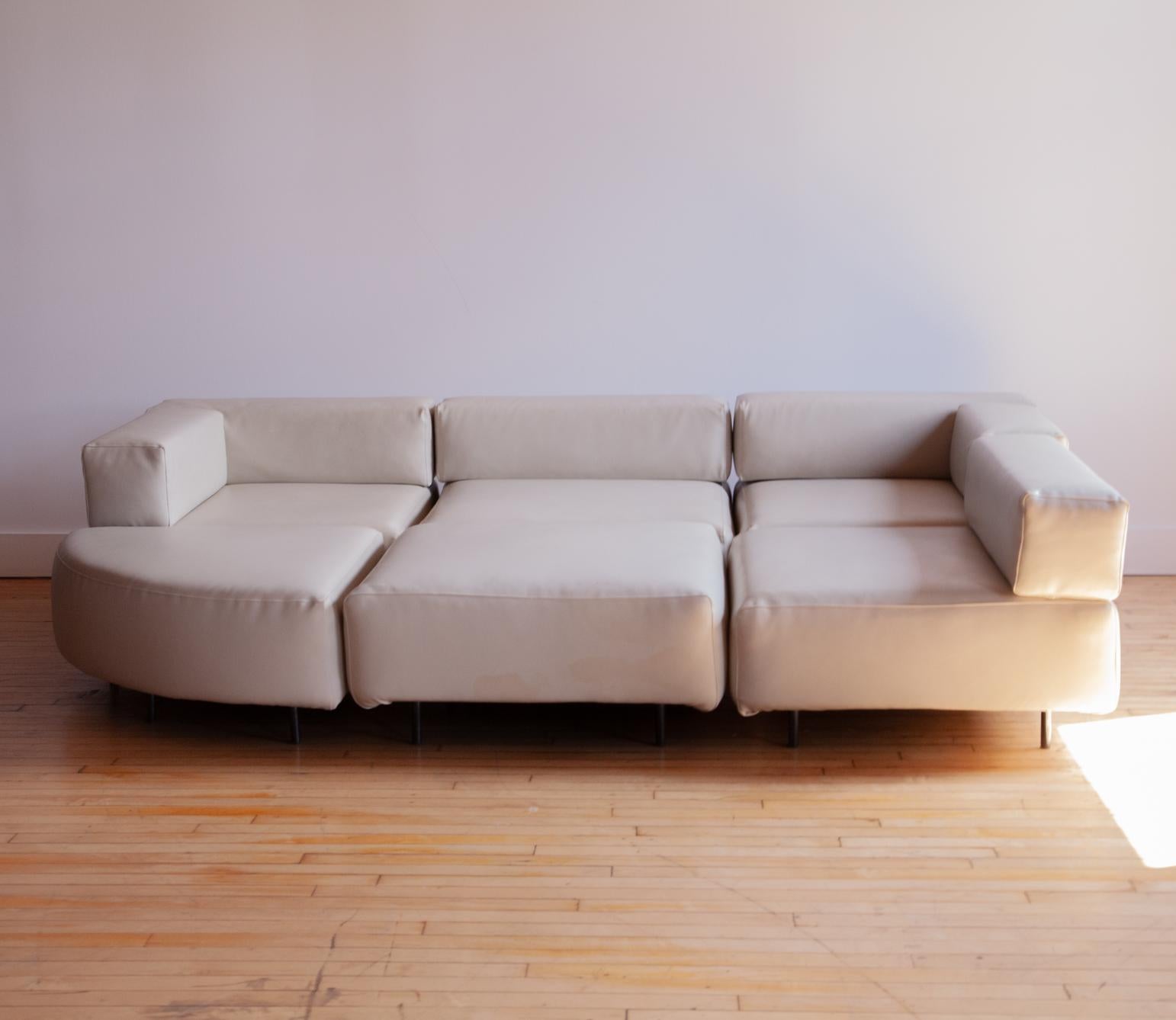 Mid-Century Modern Harvey Probber “Cubo” Modular Sofa - 6 pieces For Sale