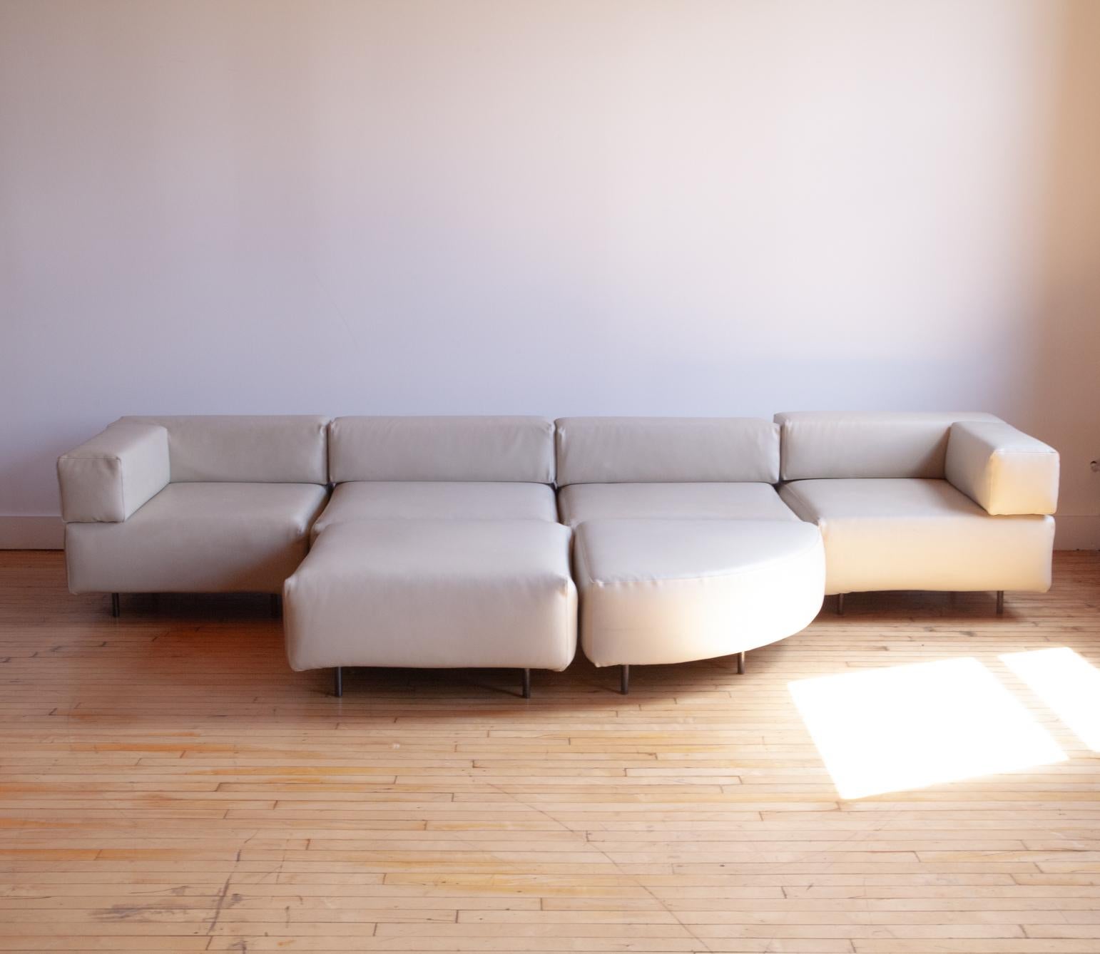 American Harvey Probber “Cubo” Modular Sofa - 6 pieces For Sale