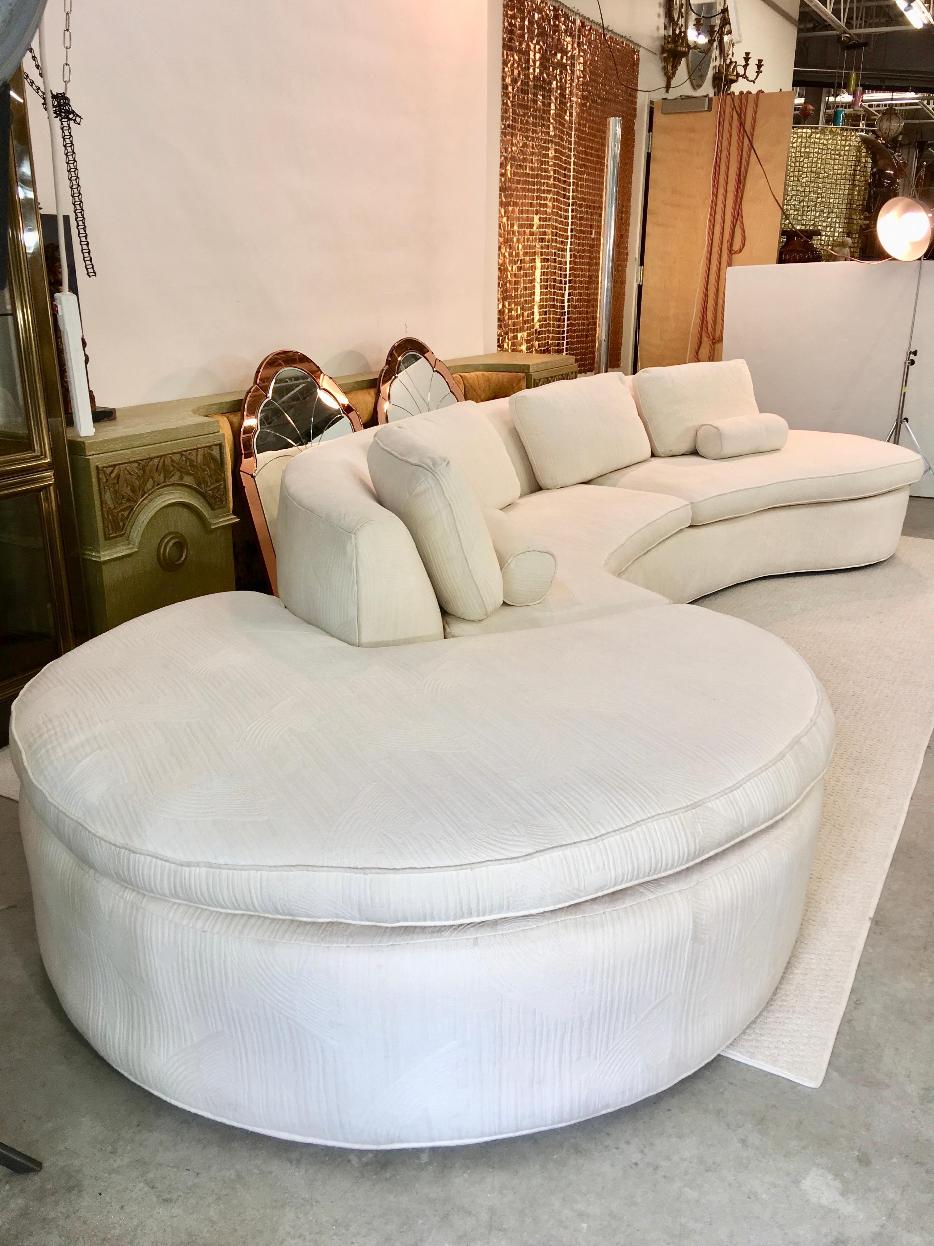 Harvey Probber Curved Cloud Sofa 8