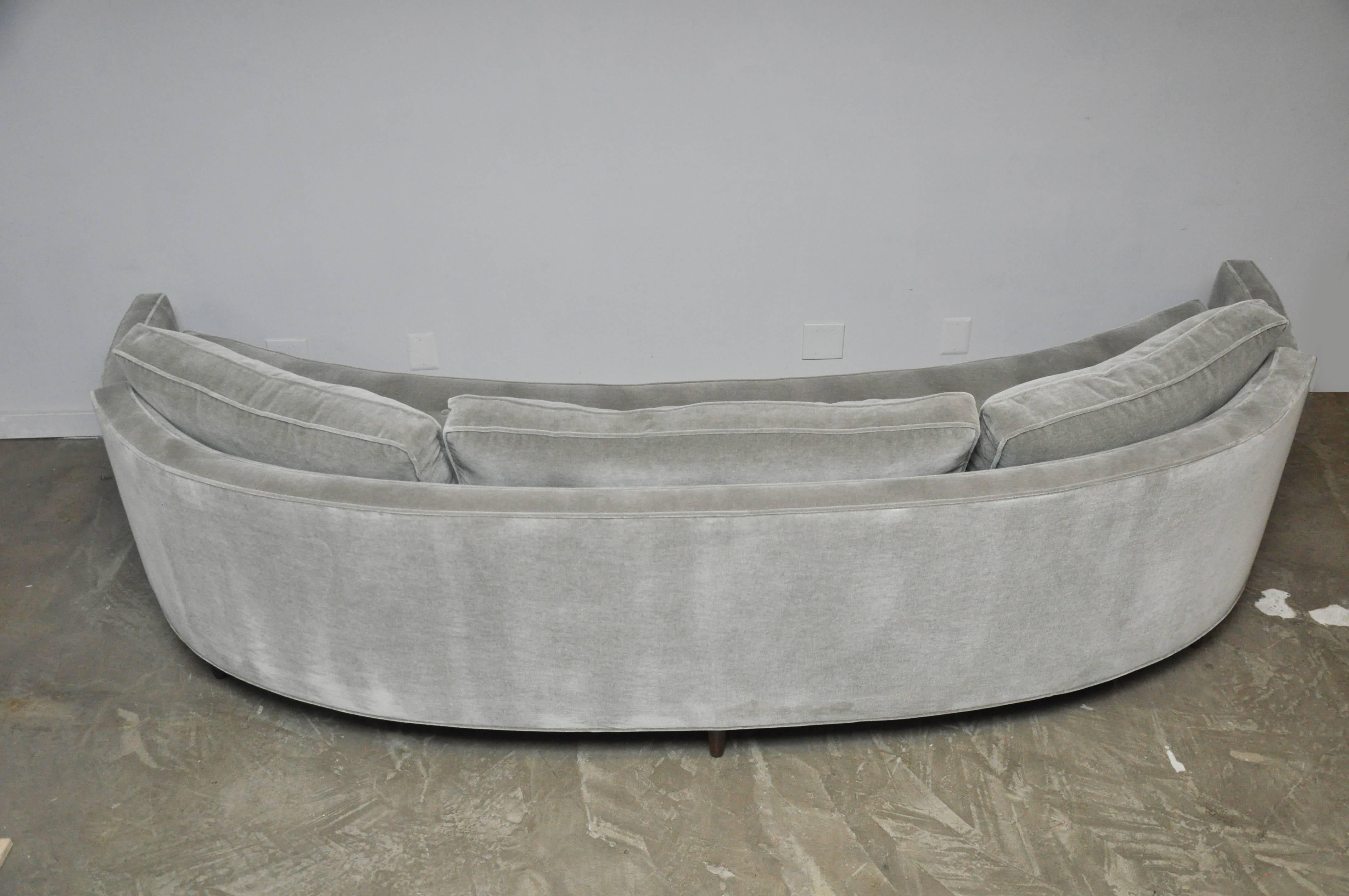 Harvey Probber Curved Sofa 3