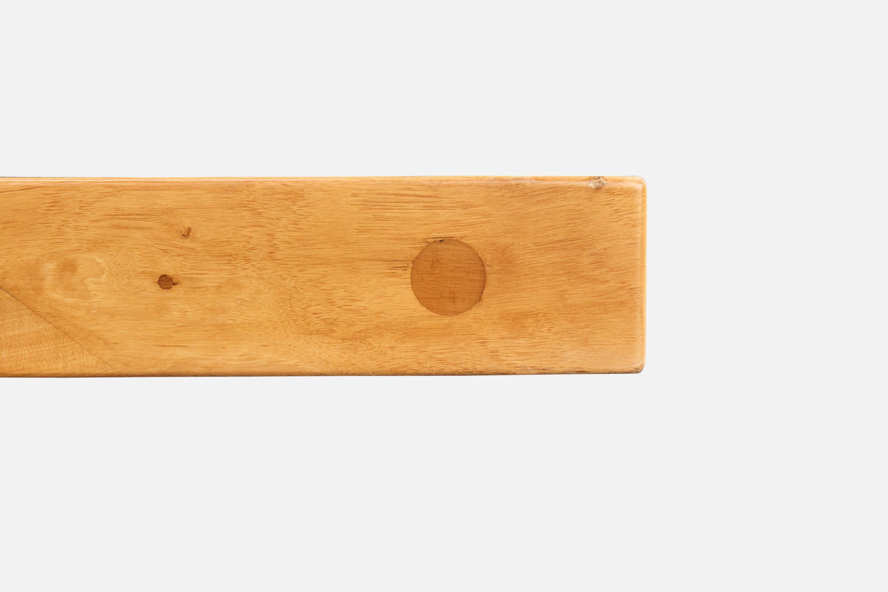 Harvey Probber, Banco a medida, aliso, nogal americano, EE.UU., 1962 Madera en venta