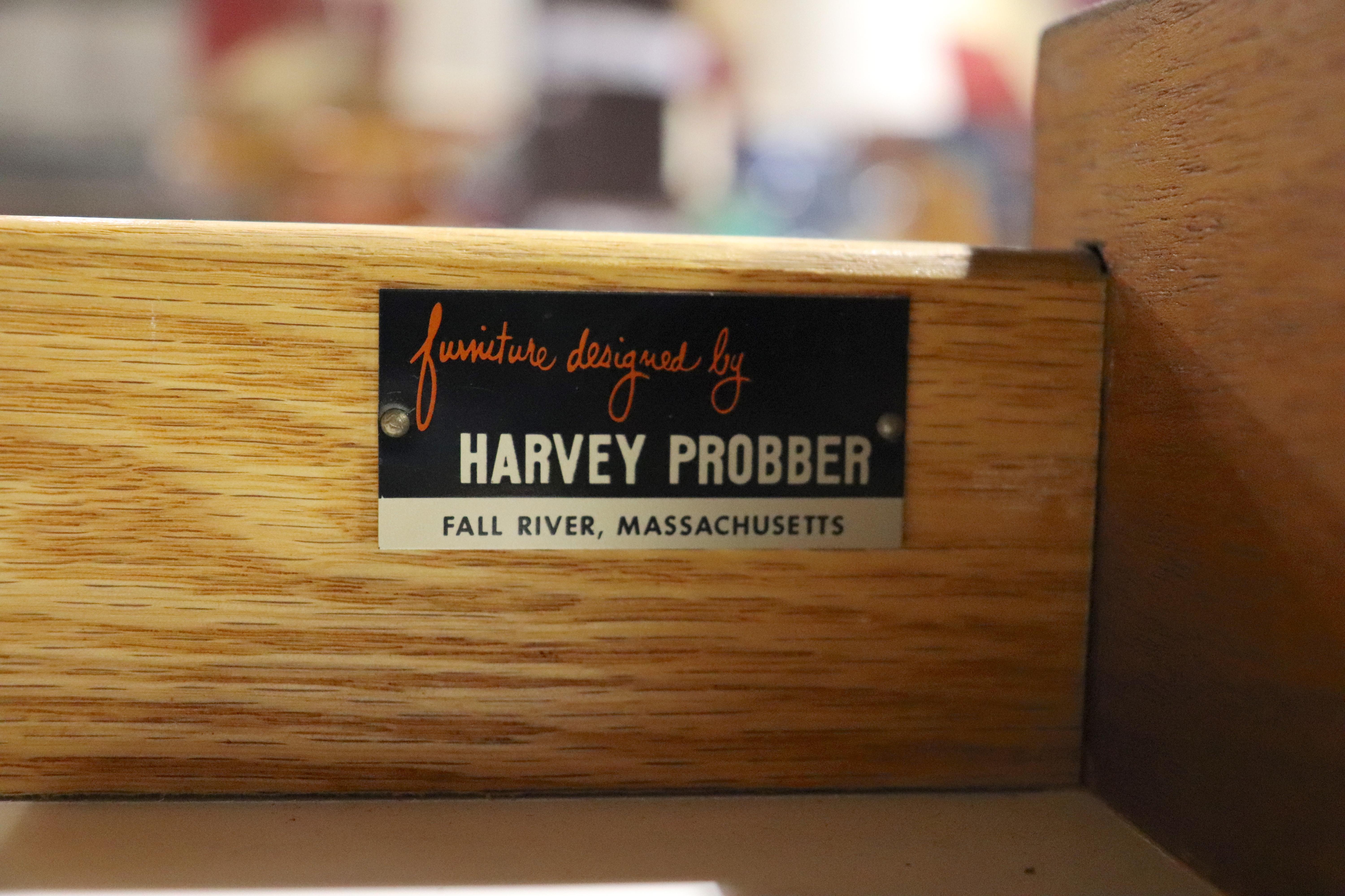 20th Century Harvey Probber Designed Bar Cart For Sale