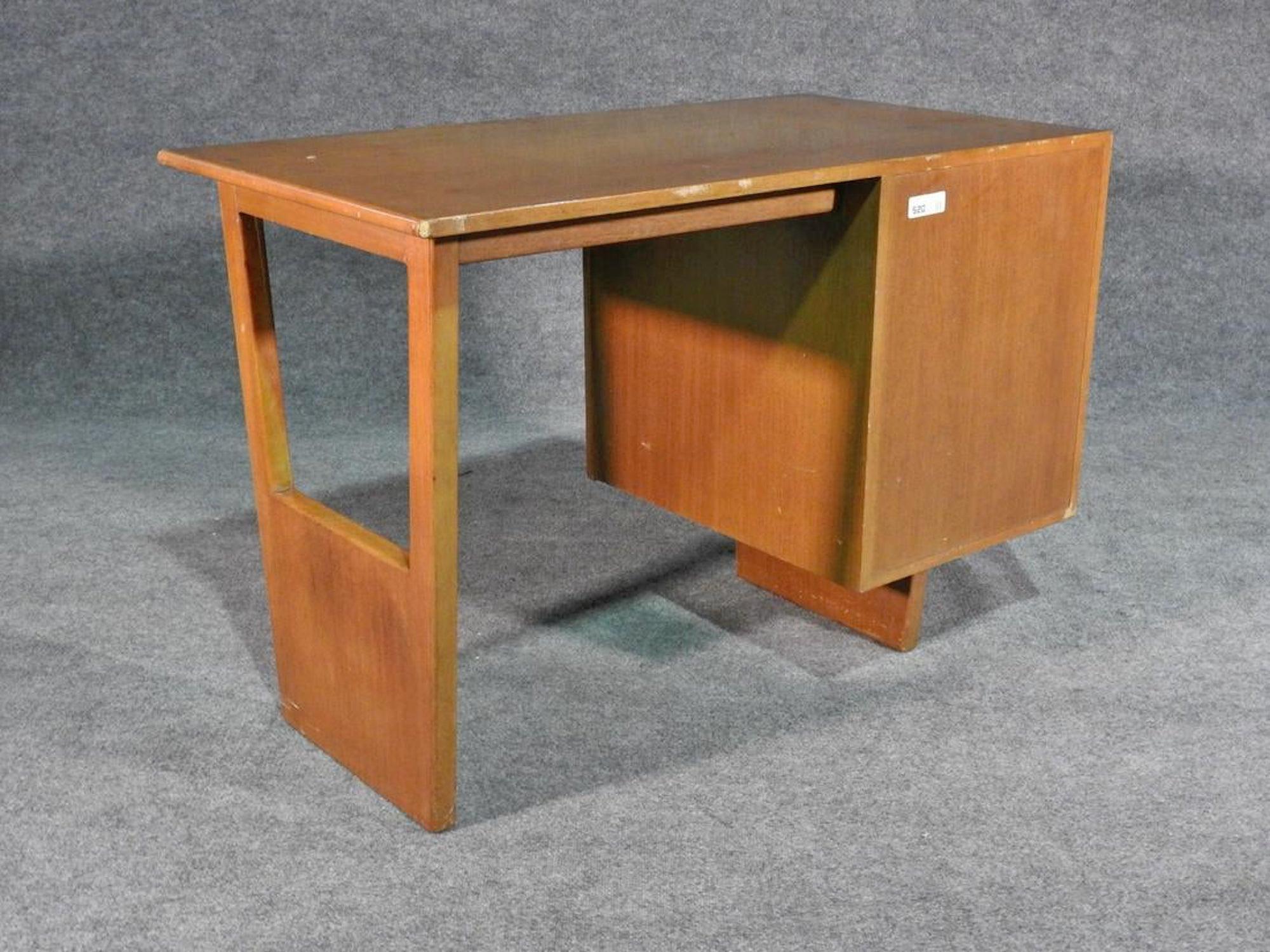 Walnut Harvey Probber Designed Desk