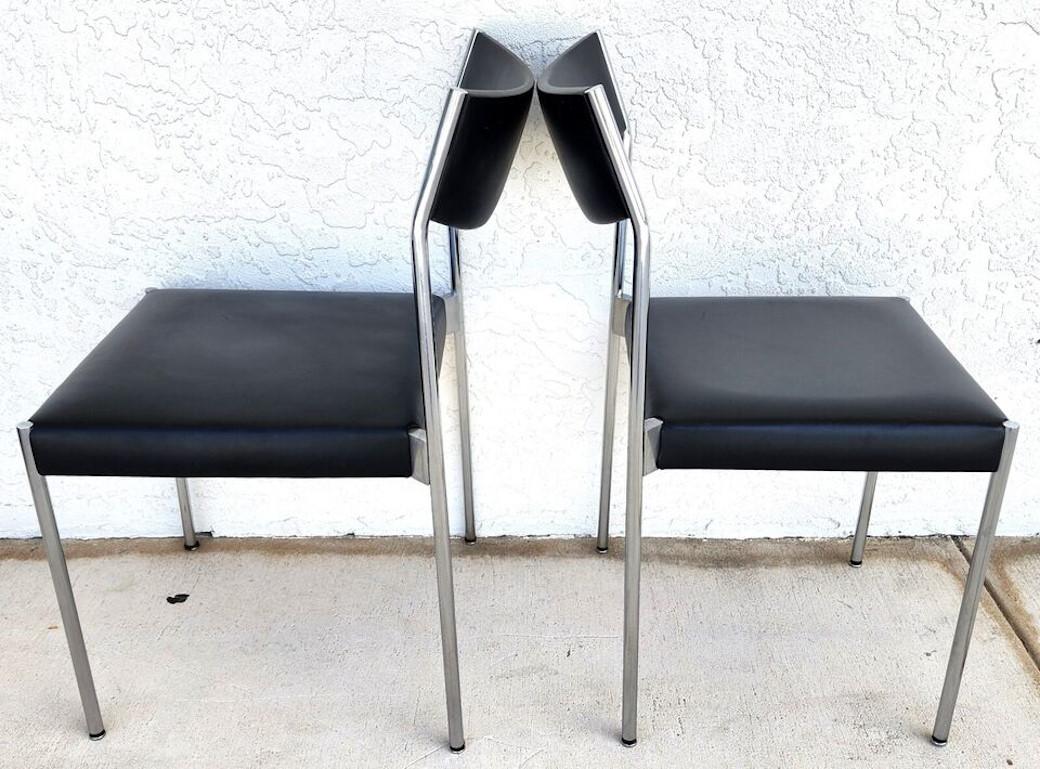 Mid-Century Modern Harvey Probber Dining Chairs MCM Set of 6 For Sale