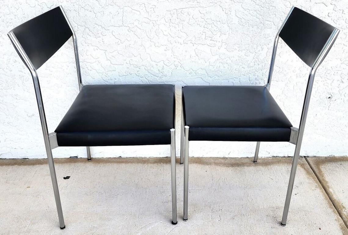 20ième siècle Harvey Probber ensemble de 6 chaises de salle à manger MCM en vente