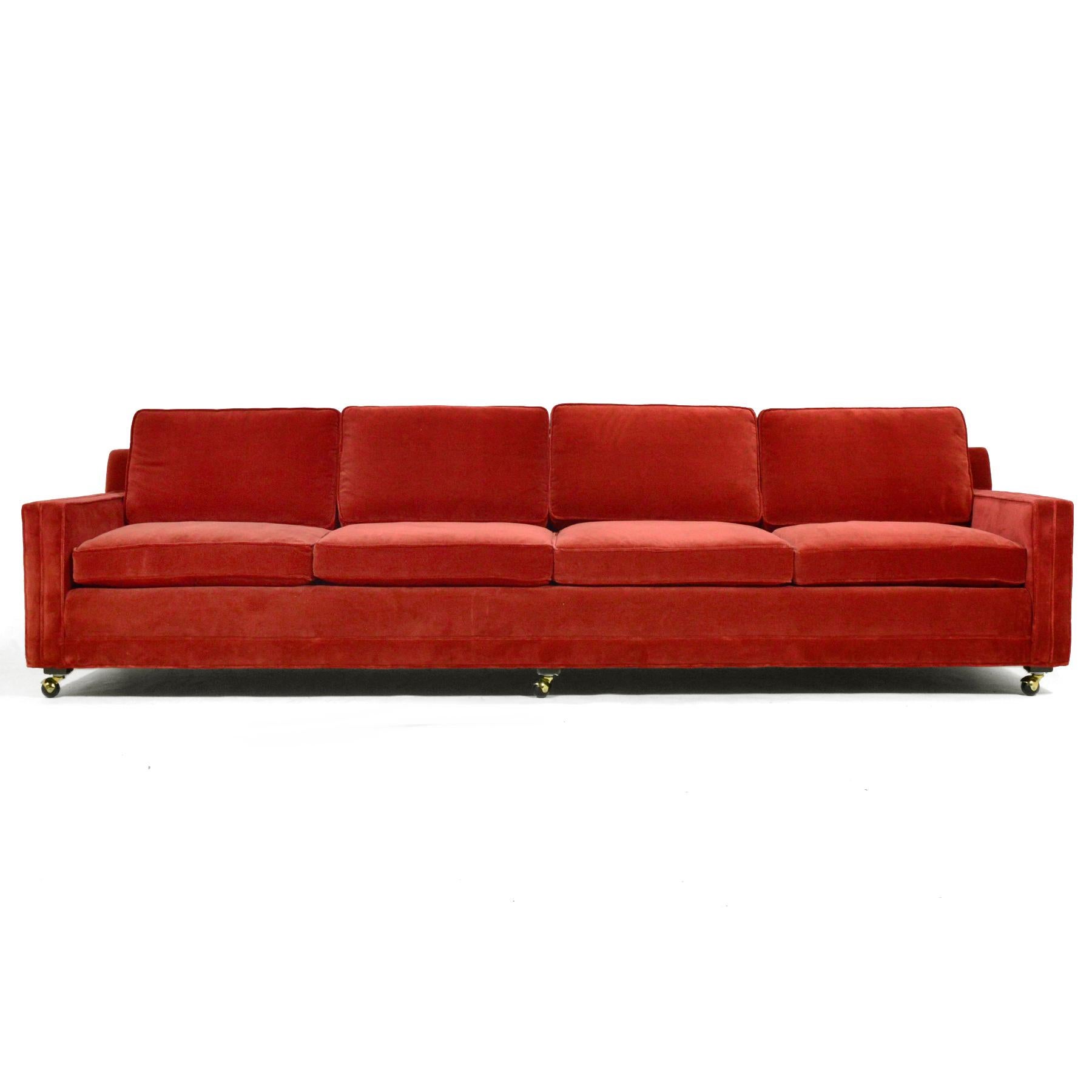 Mid-Century Modern Harvey Probber Double-Arm Sofa