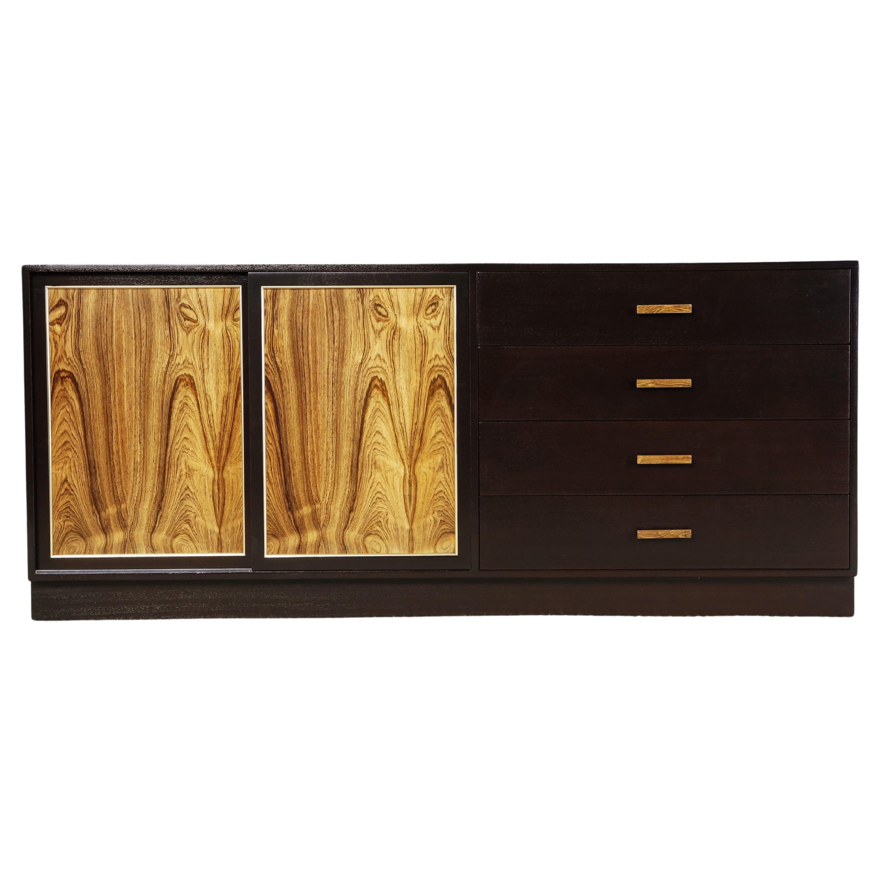 Harvey Probber Dresser, Credenza or Sideboard, c 1960, Refinished, Signed