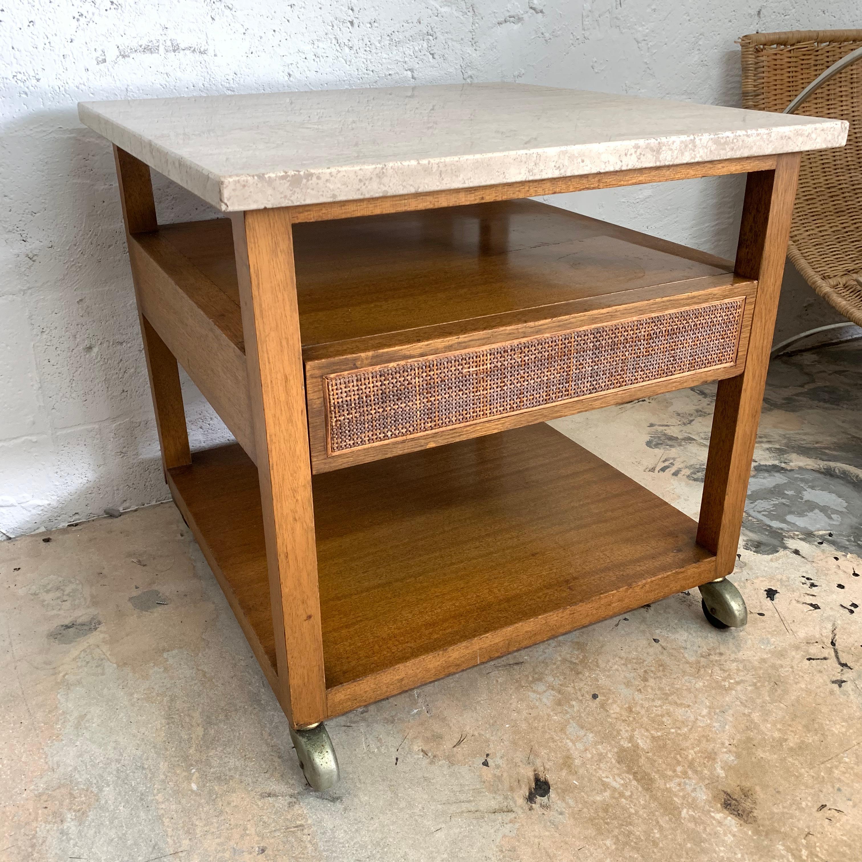 Mid-Century Modern Harvey Probber End or Side Table, Signed