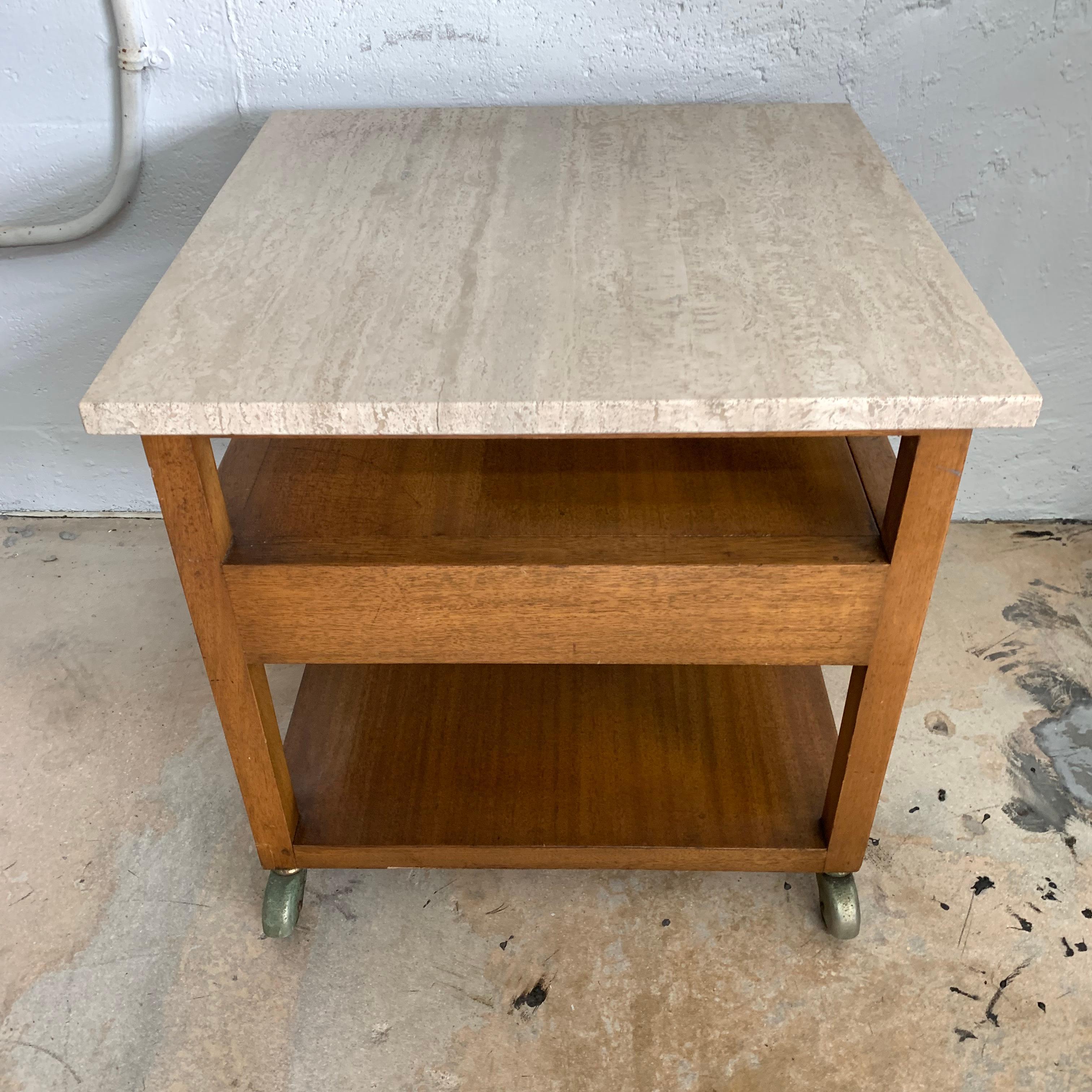 20th Century Harvey Probber End or Side Table, Signed