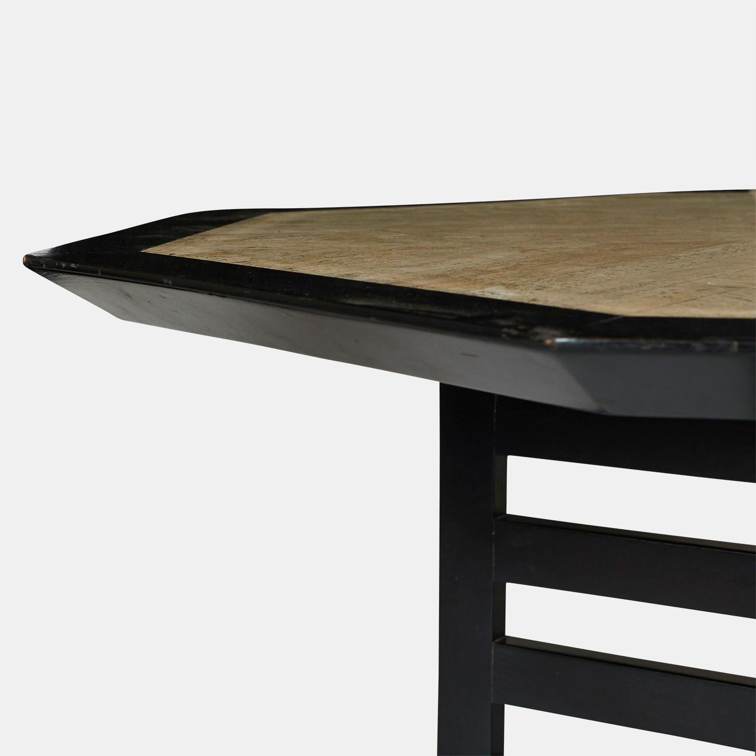 Mid-Century Modern Harvey Probber Geometric Dining Table