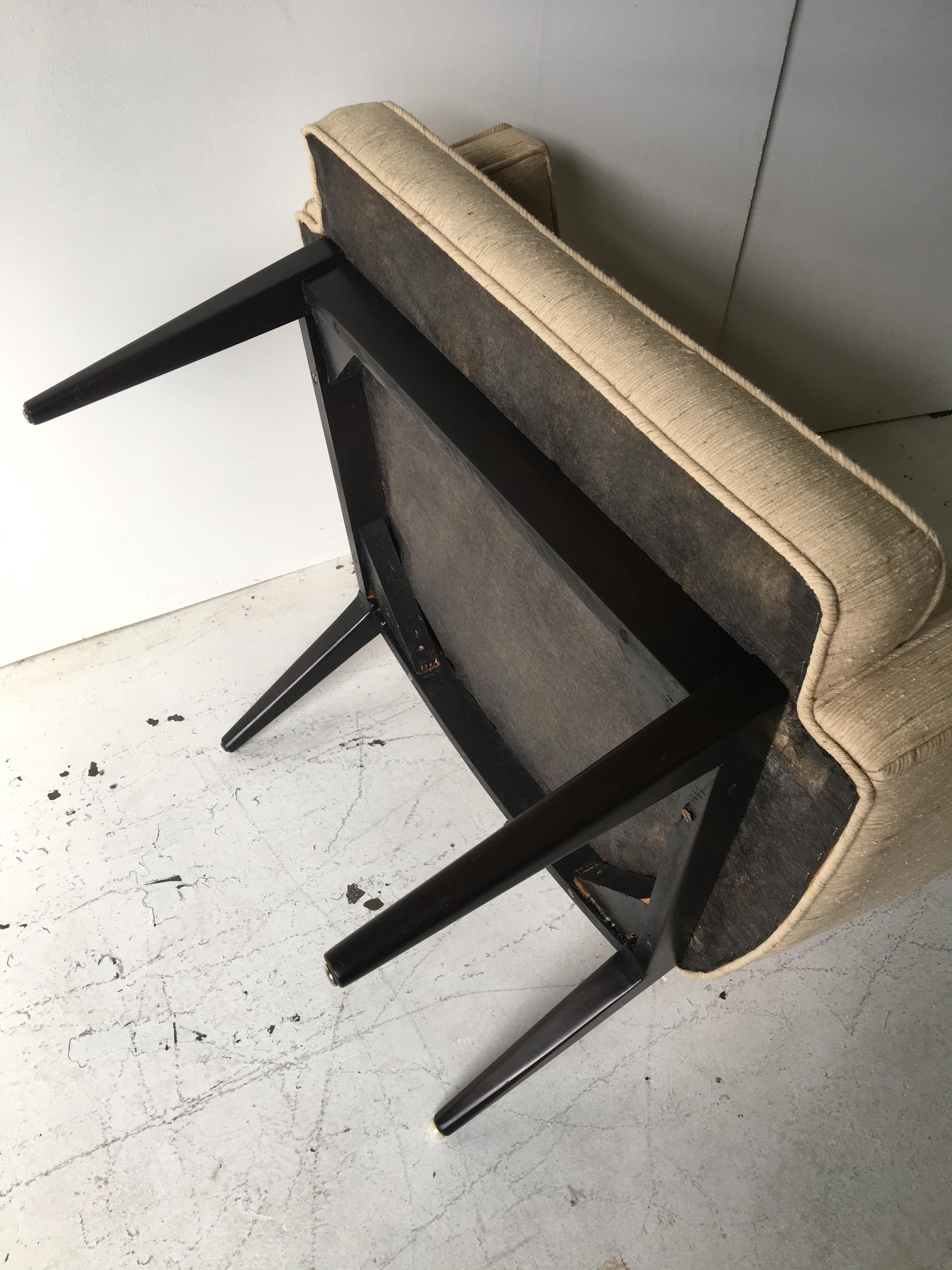American Harvey Probber Style Teardrop Lounge Chair For Sale