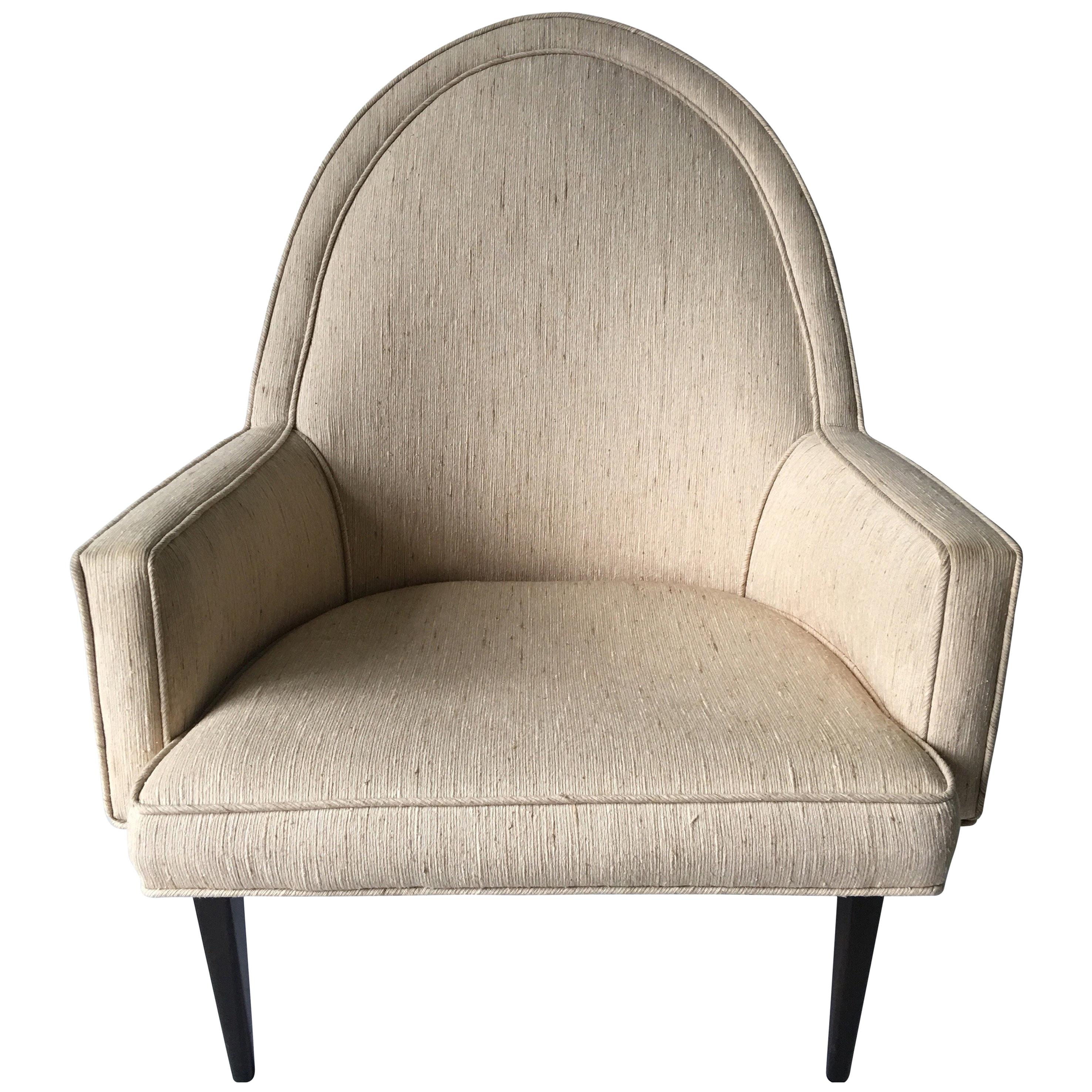 Harvey Probber Style Teardrop Lounge Chair For Sale