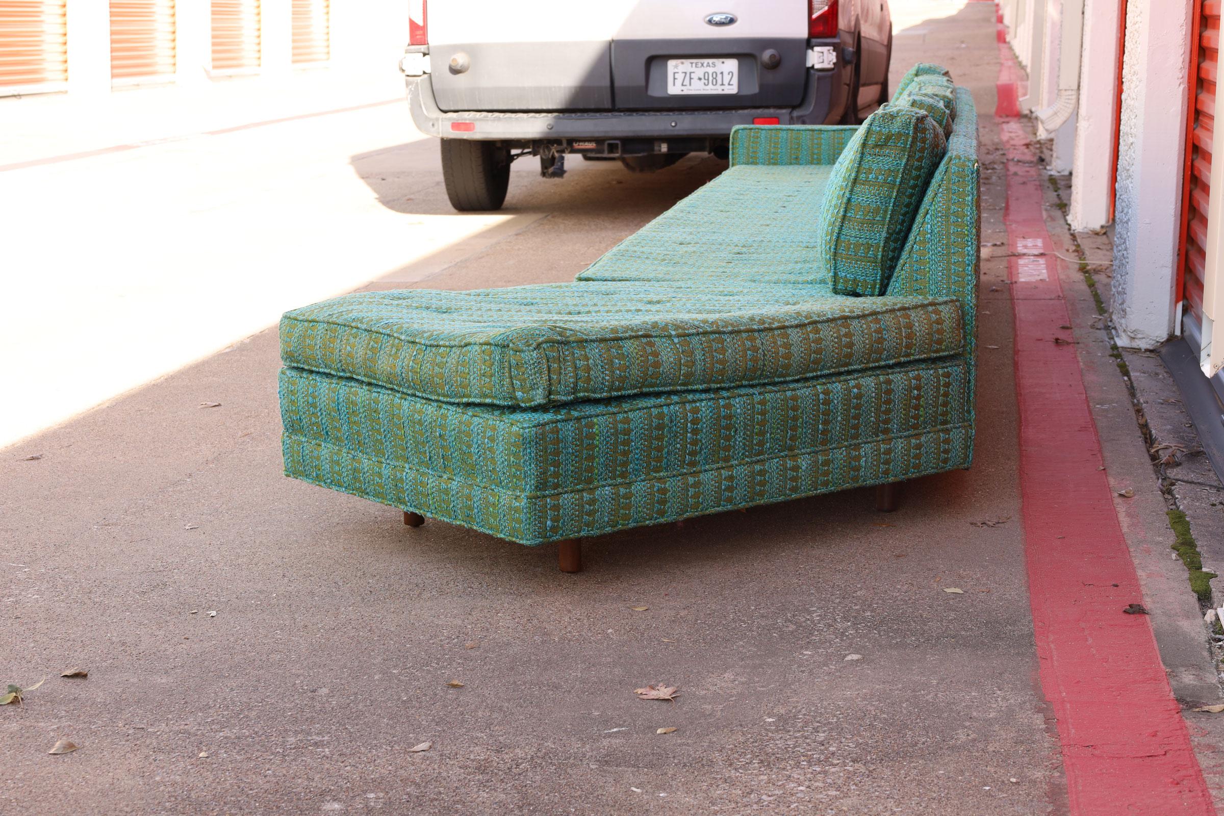 Mid-Century Modern Harvey Probber Impressive 16 Foot Angle Sofa For Sale