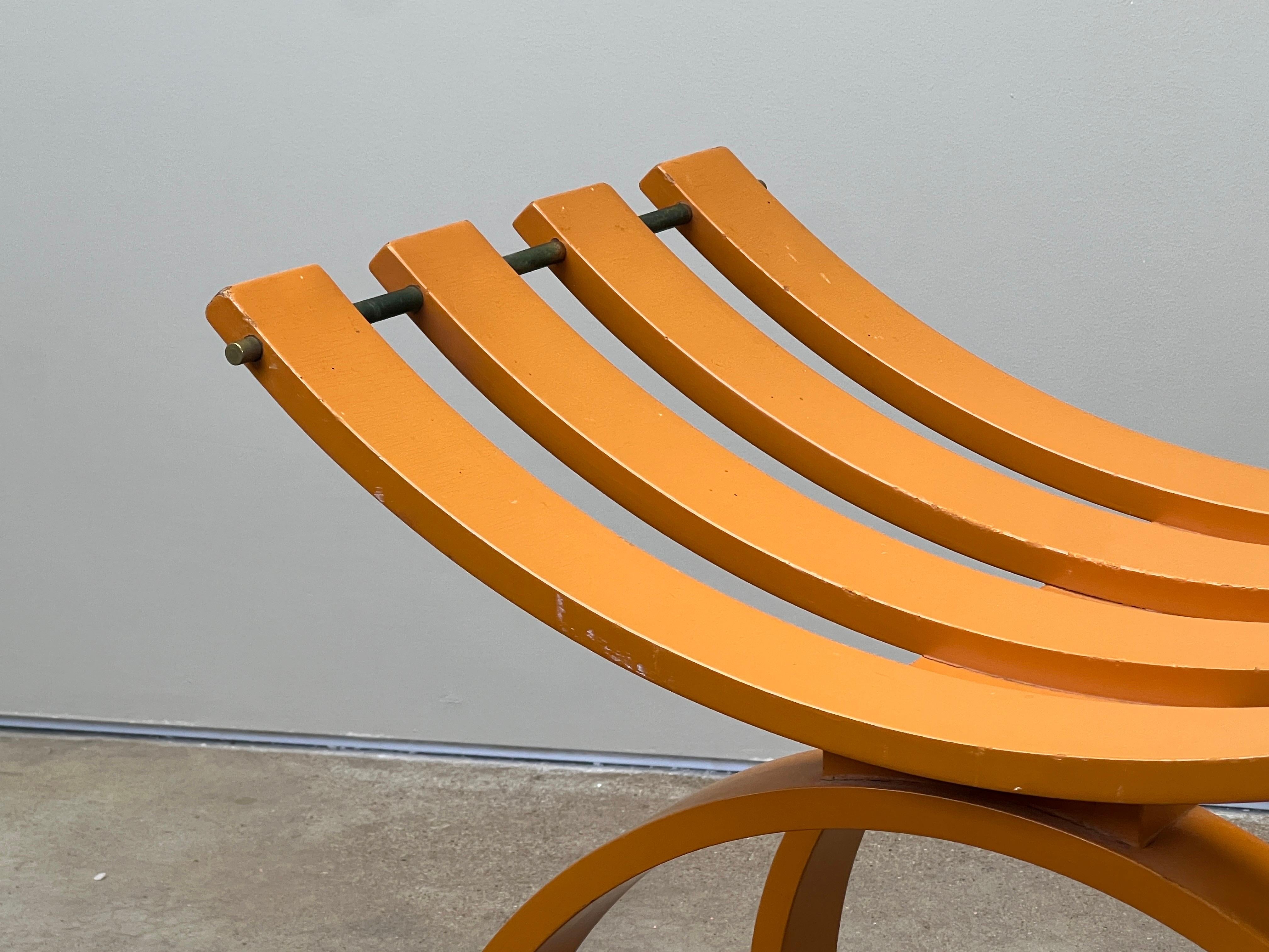 Lacquer Harvey Probber Knights Bench For Sale