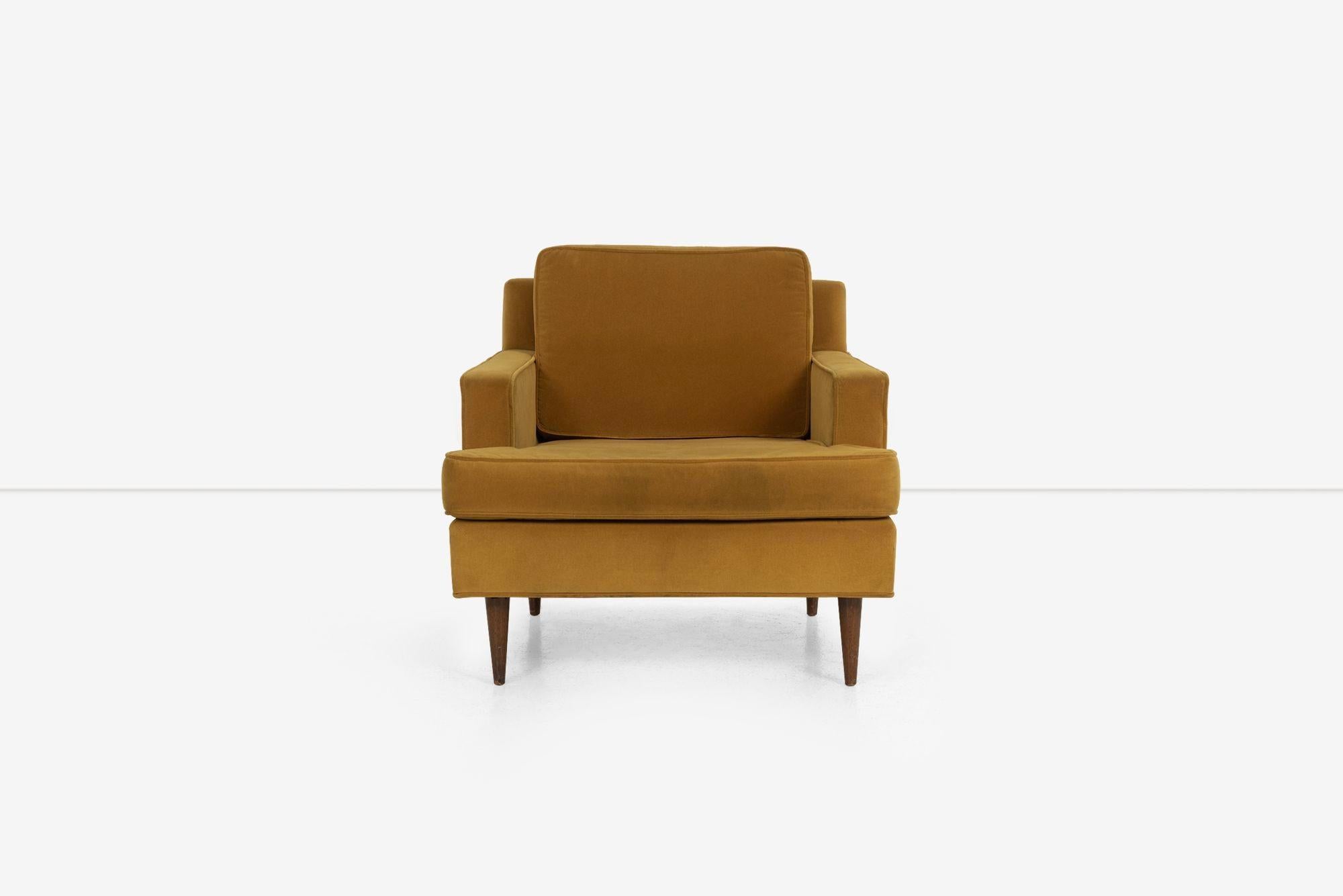 Mid-Century Modern Harvey Probber Lounge Chair 1955 For Sale