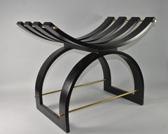 Harvey Probber Mahogany Knights Bench