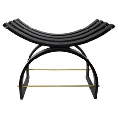 Harvey Probber Mahogany Knights Bench