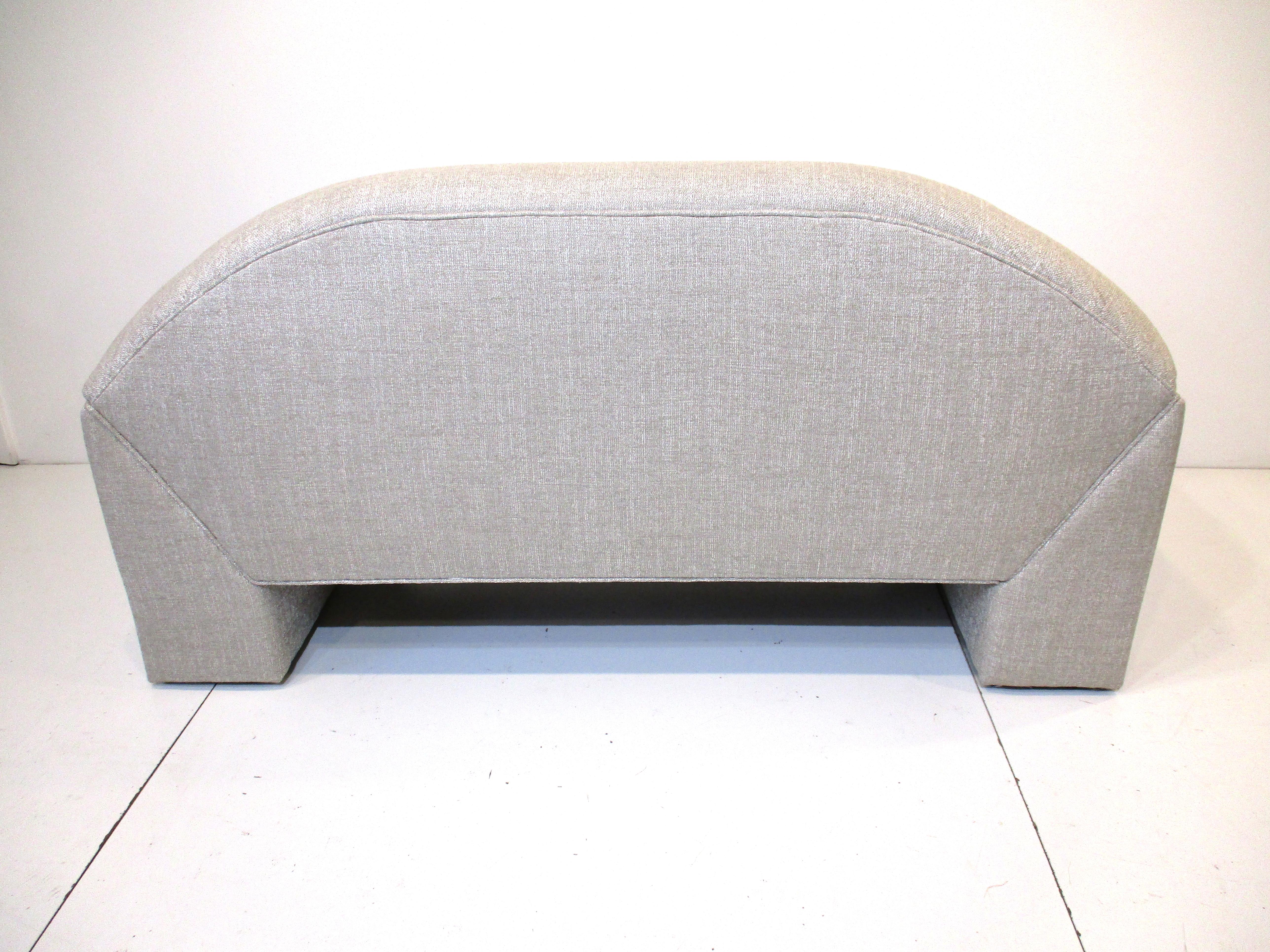 Upholstery Harvey Probber Mayan Styled Sofa for Probber Furniture Company