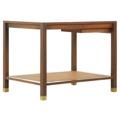 Harvey Probber Midcentury Bleached Mahogany Side Table