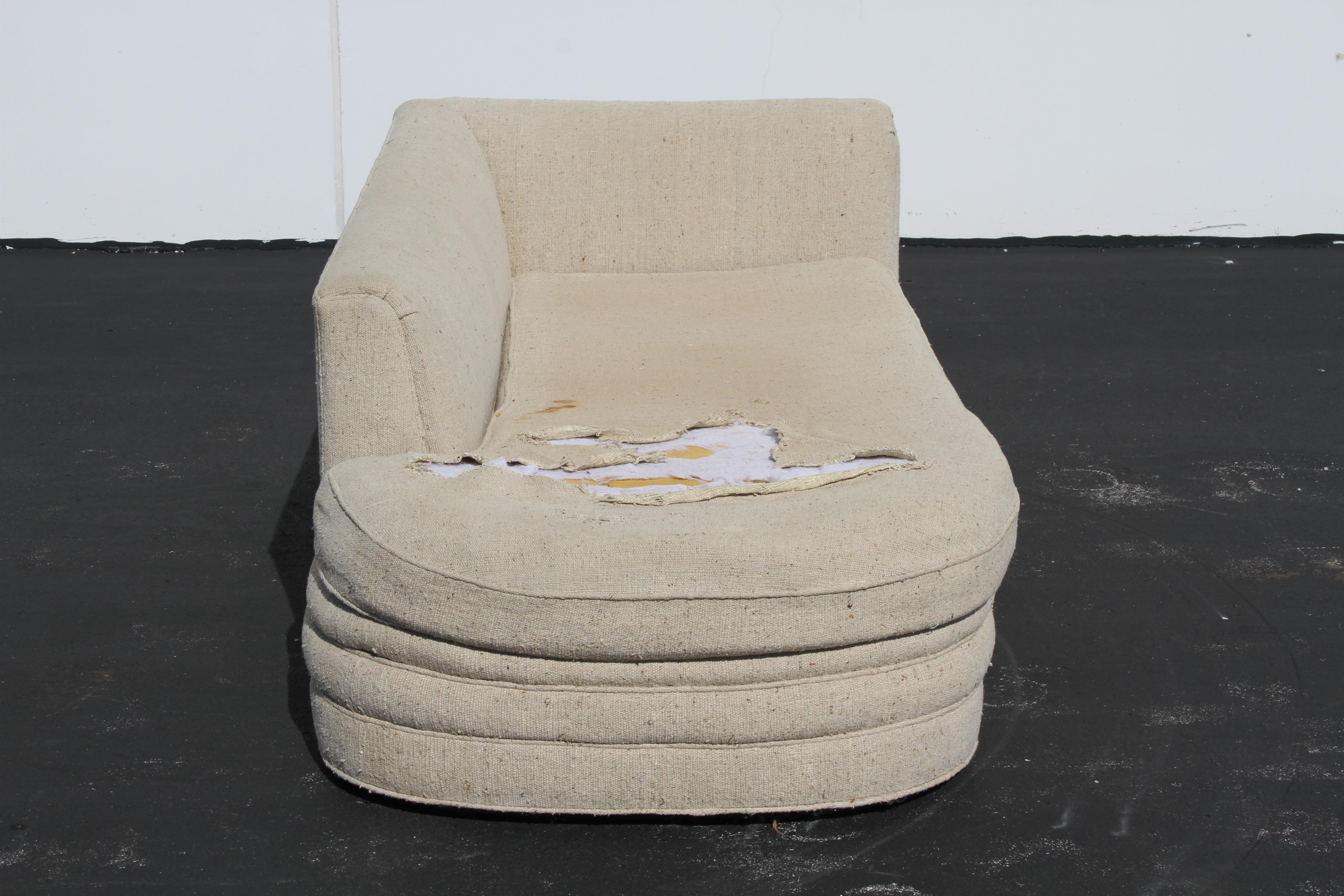 Harvey Probber Mid-Century Modern Chaise Lounge or Sofa 9