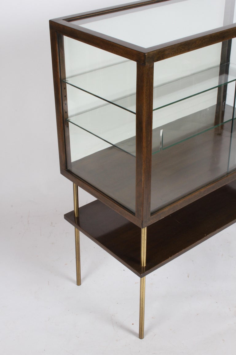 Harvey Probber MidCentury Modern Curio Display Case For Sale at 1stDibs
