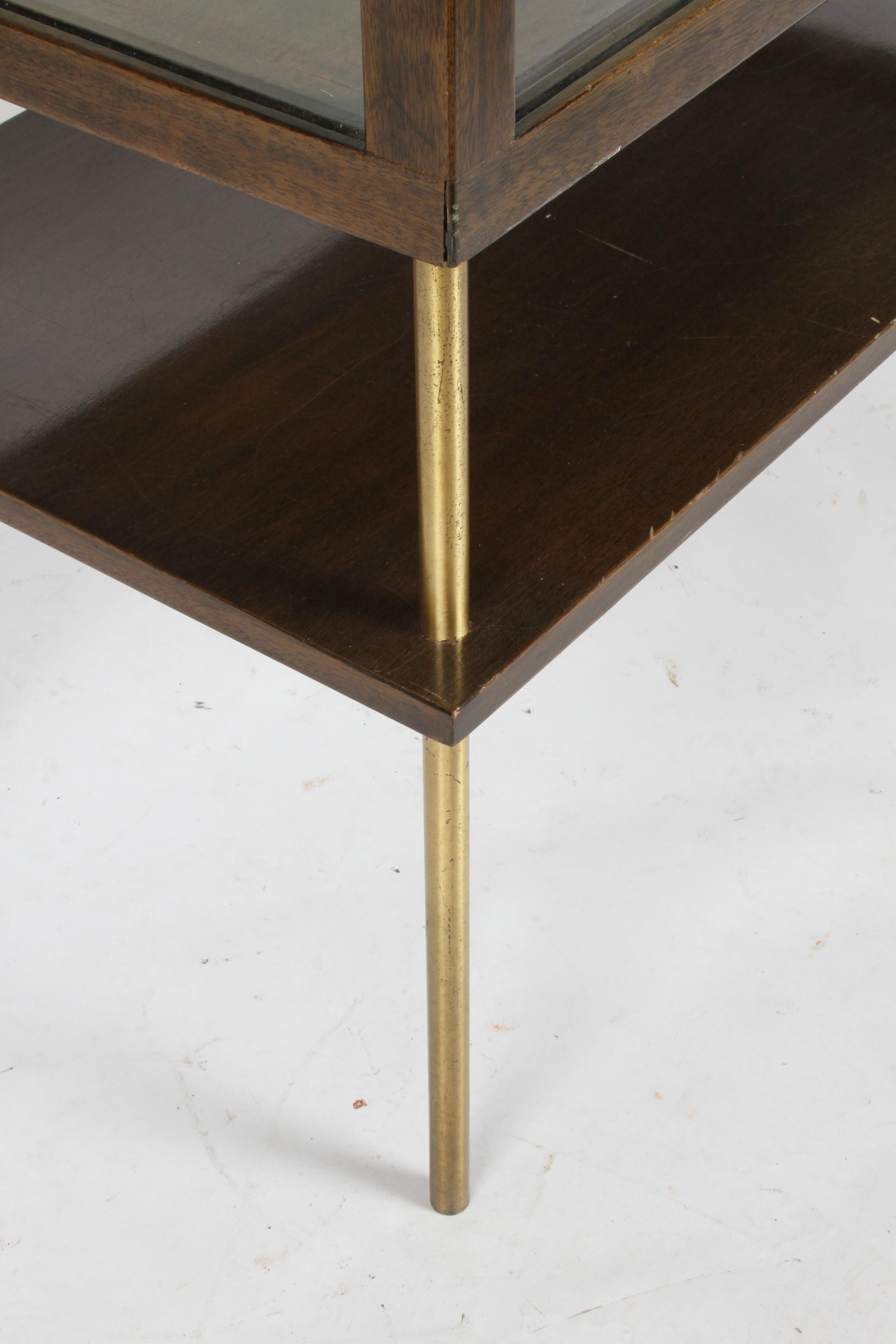 Harvey Probber MidCentury Modern Curio Display Case at 1stDibs mid